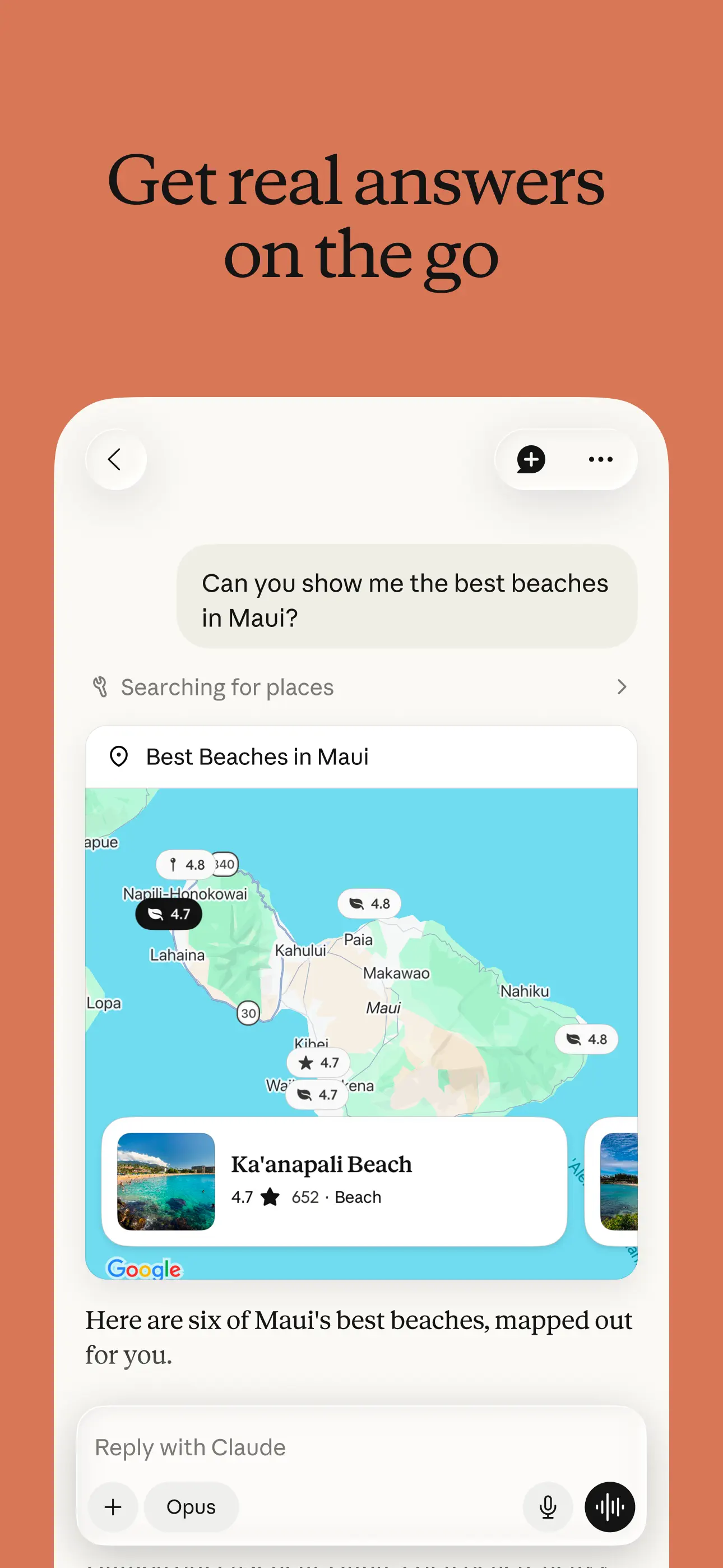 Claude by Anthropic App Store screenshot 4