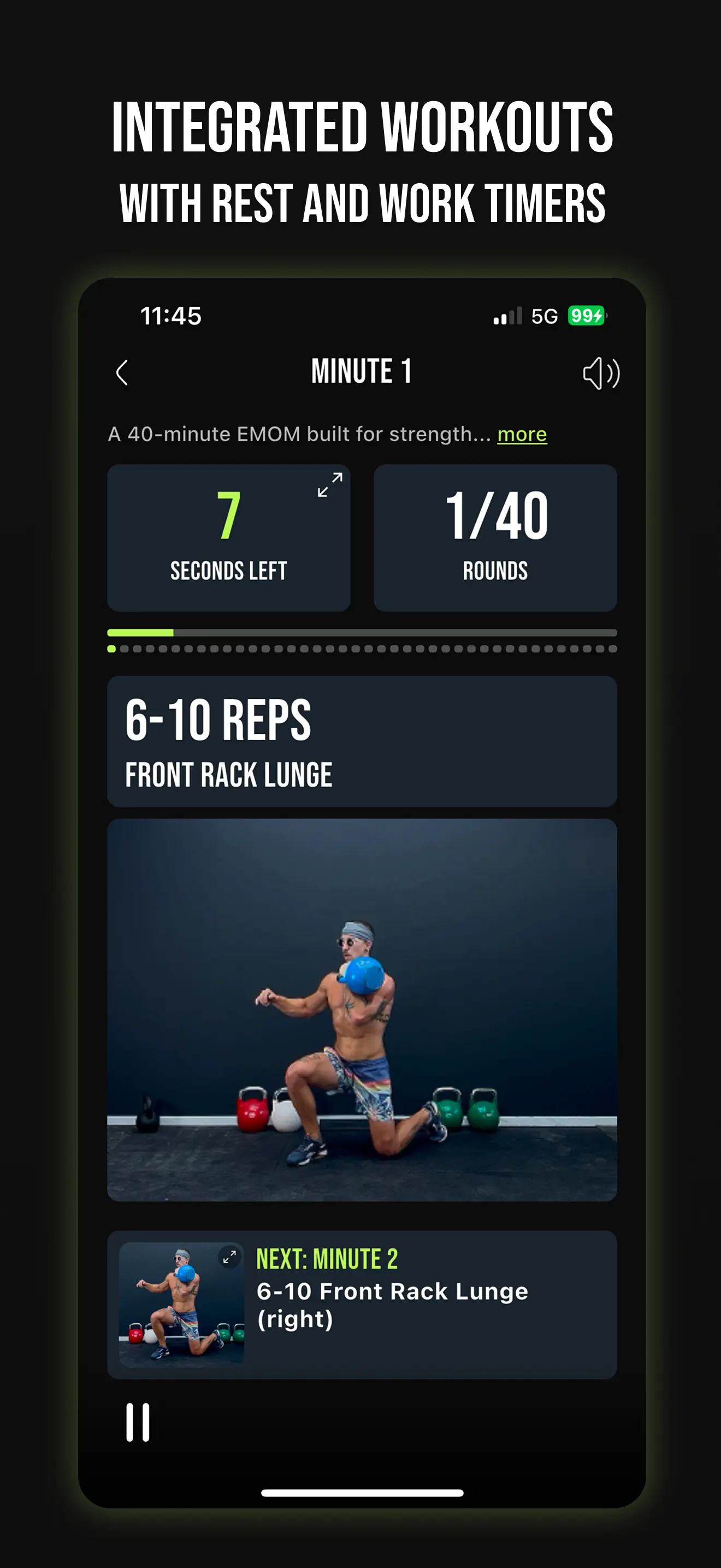 KBMH - Kettlebell Workouts App Store screenshot 3