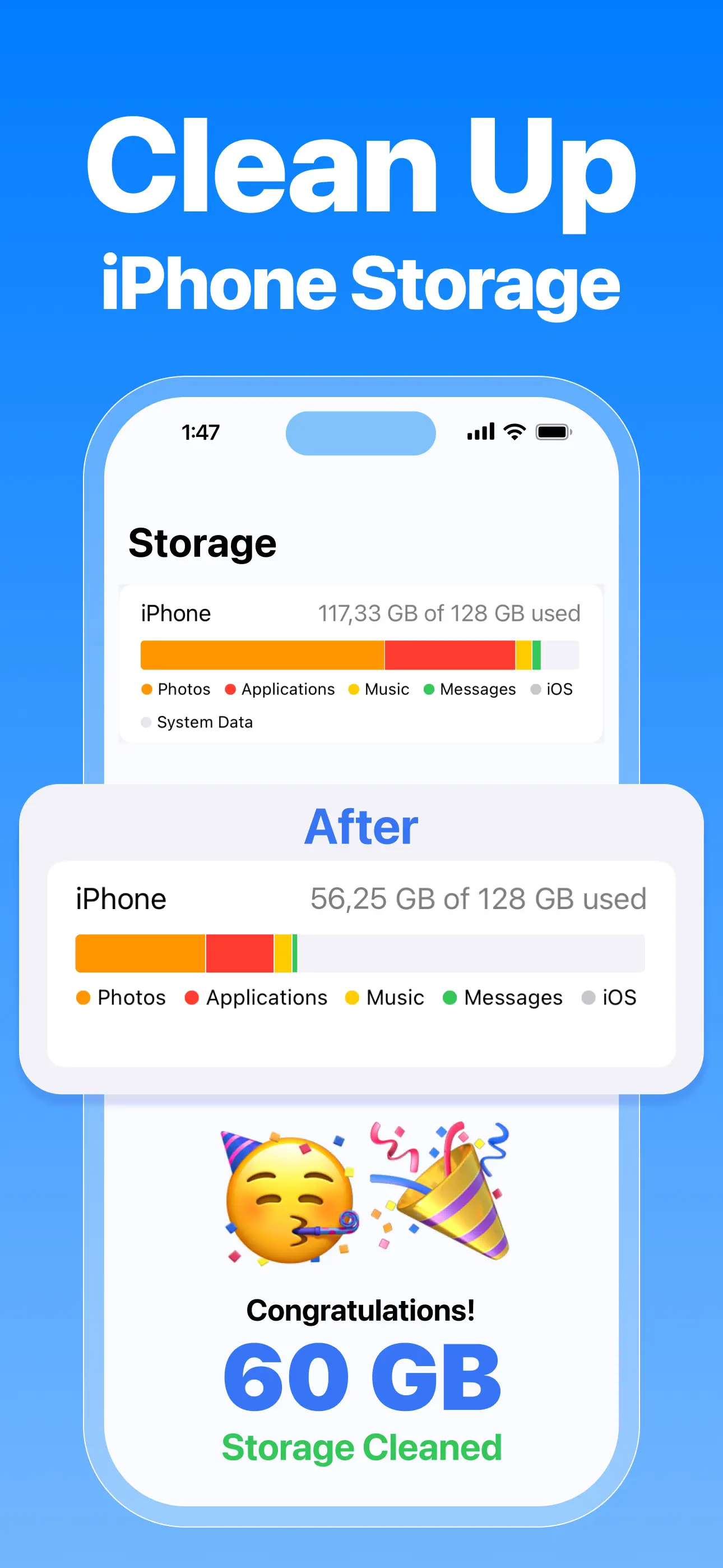 CleanX: Clean Up Storage App Store screenshot 2
