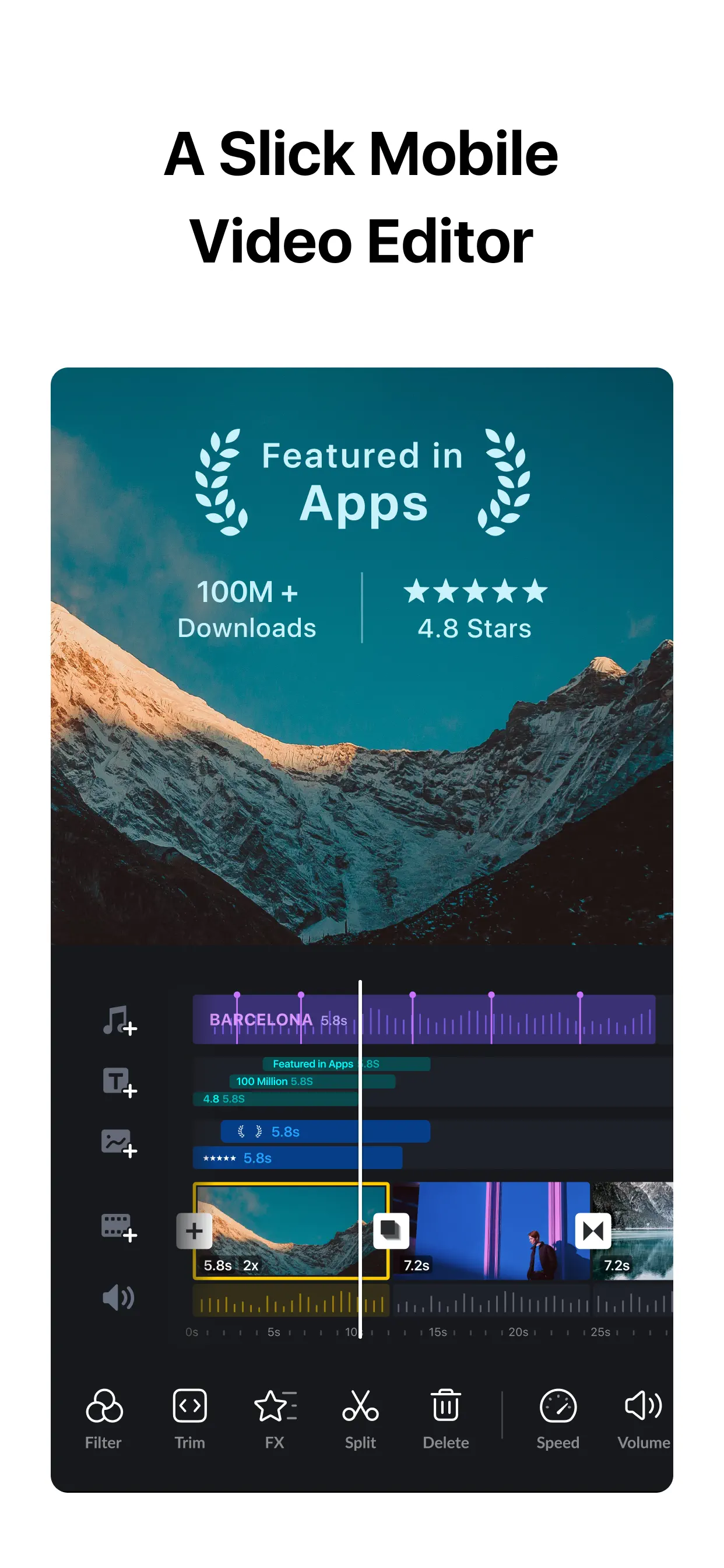 VN: Photo & Video Editor App Store screenshot 2