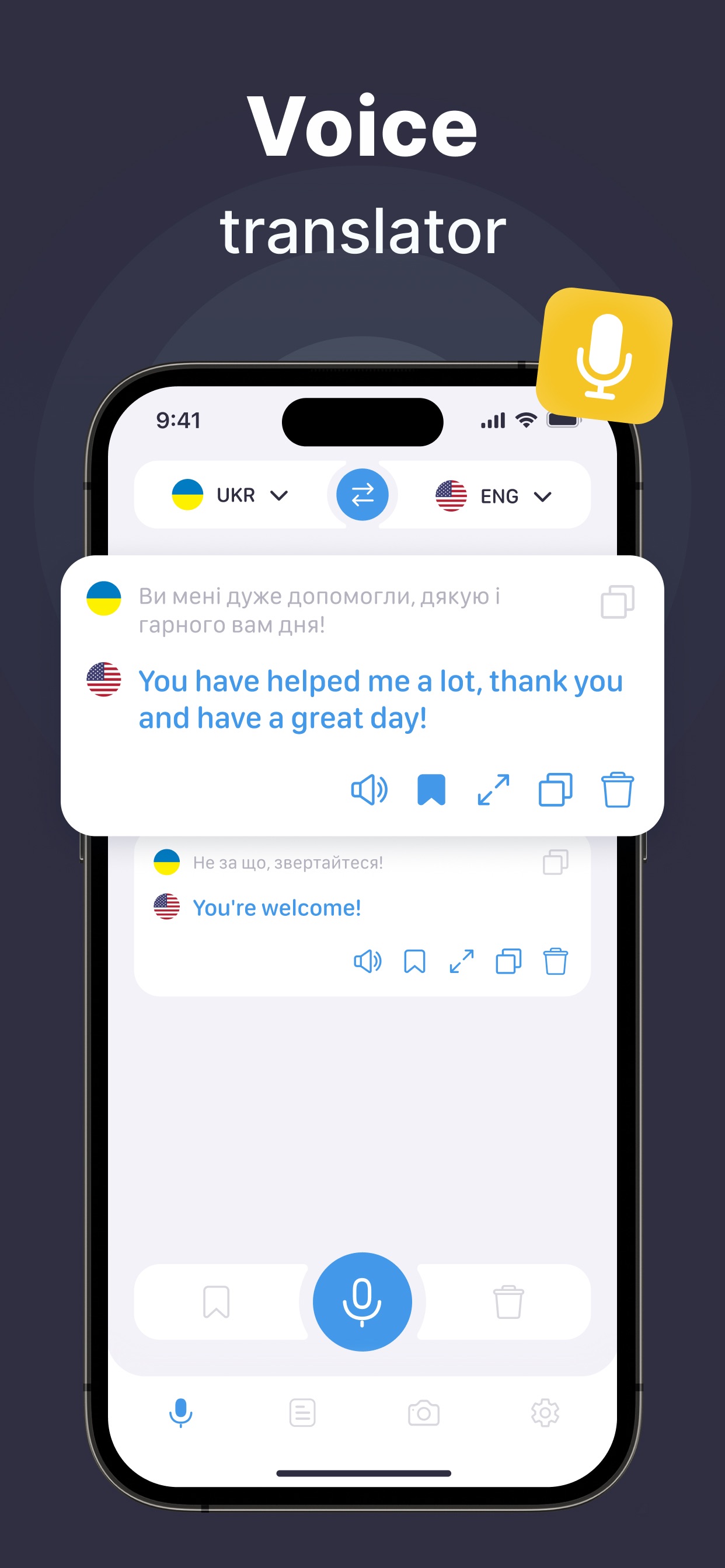 ‎Translator - AI Translate App Store screenshot 2