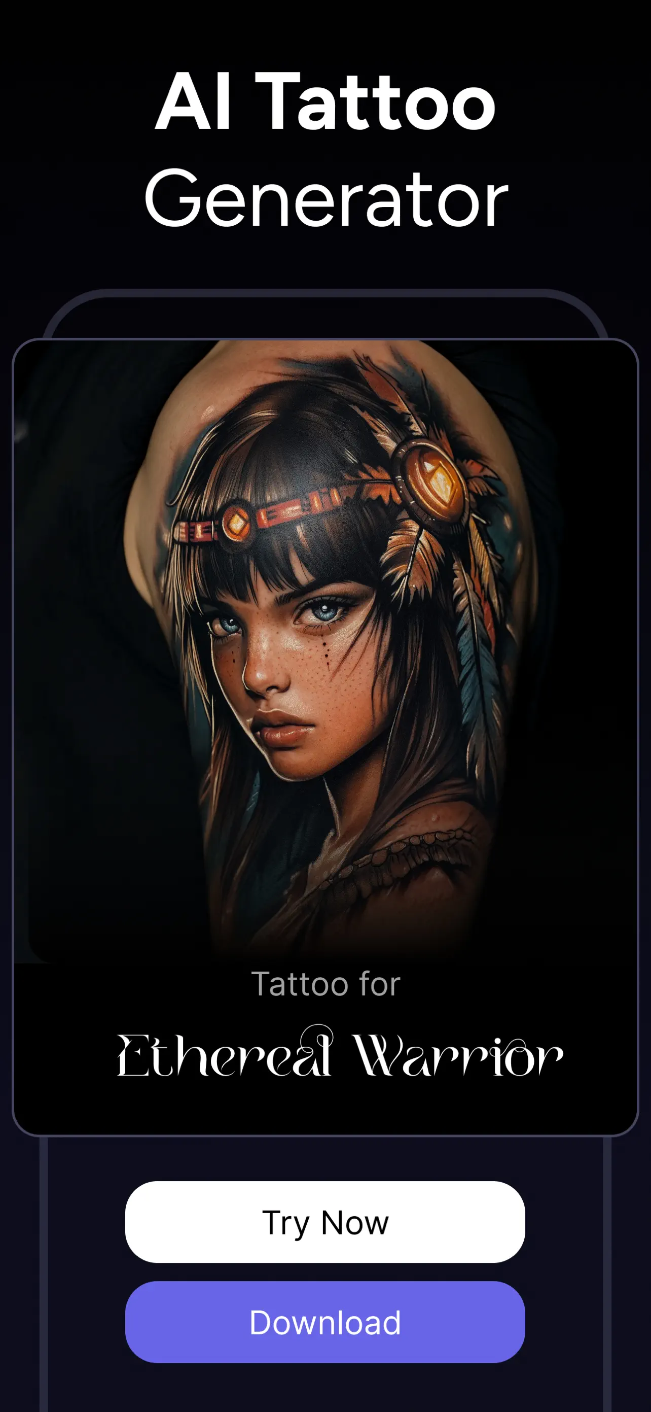 AI Tattoo Generator - InkLab App Store screenshot 1
