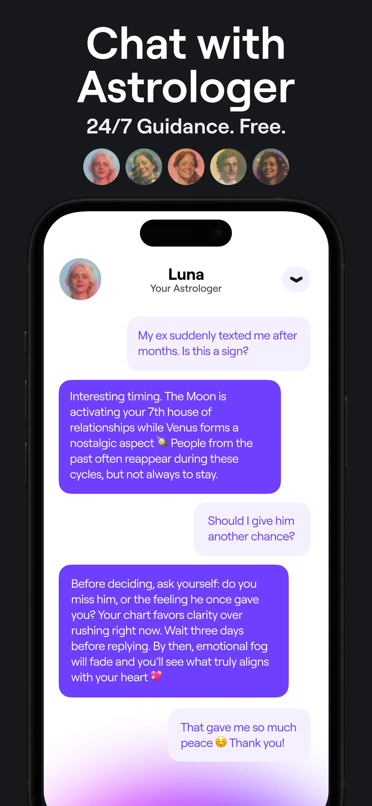 Moonly: Moon Phases & Calendar App Store screenshot 3
