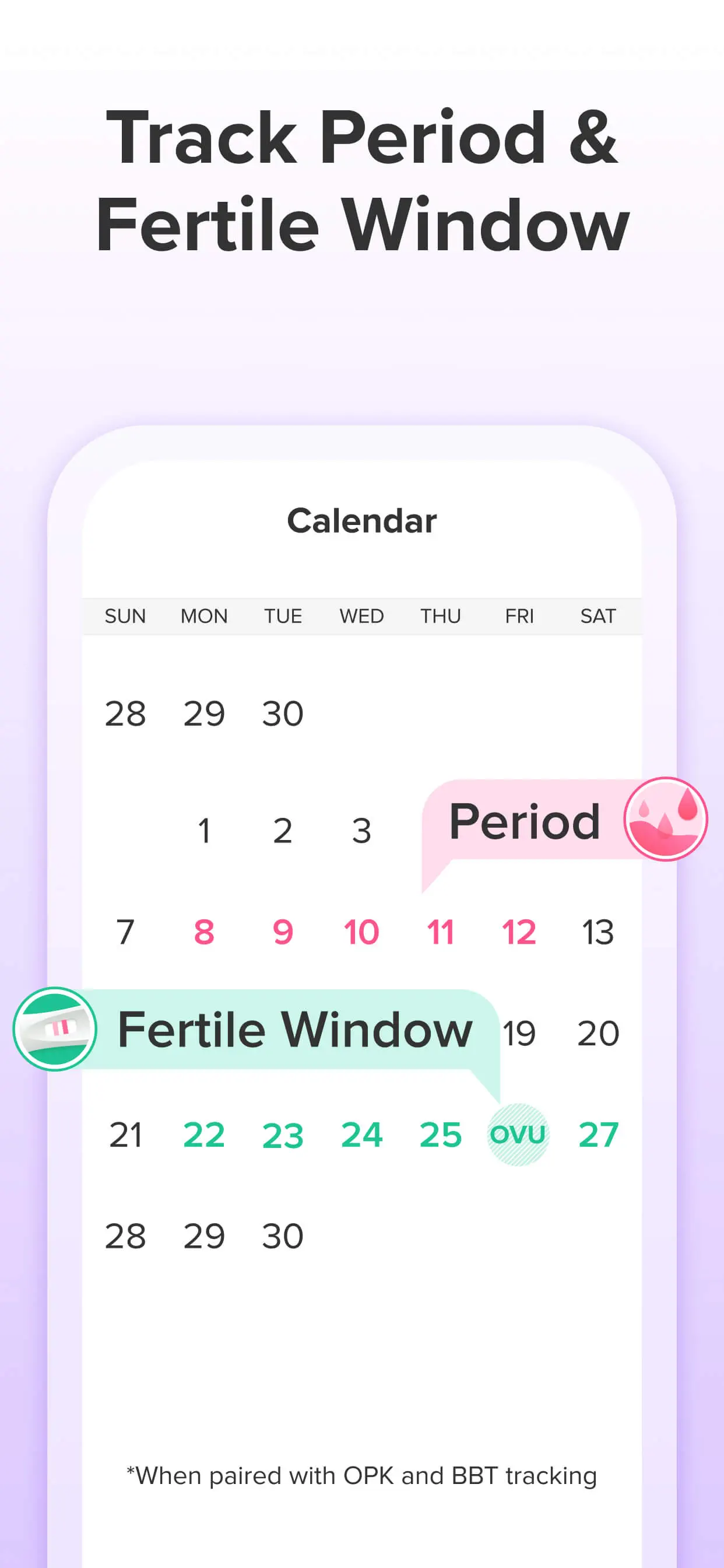 Glow Ovulation & Period App App Store screenshot 4