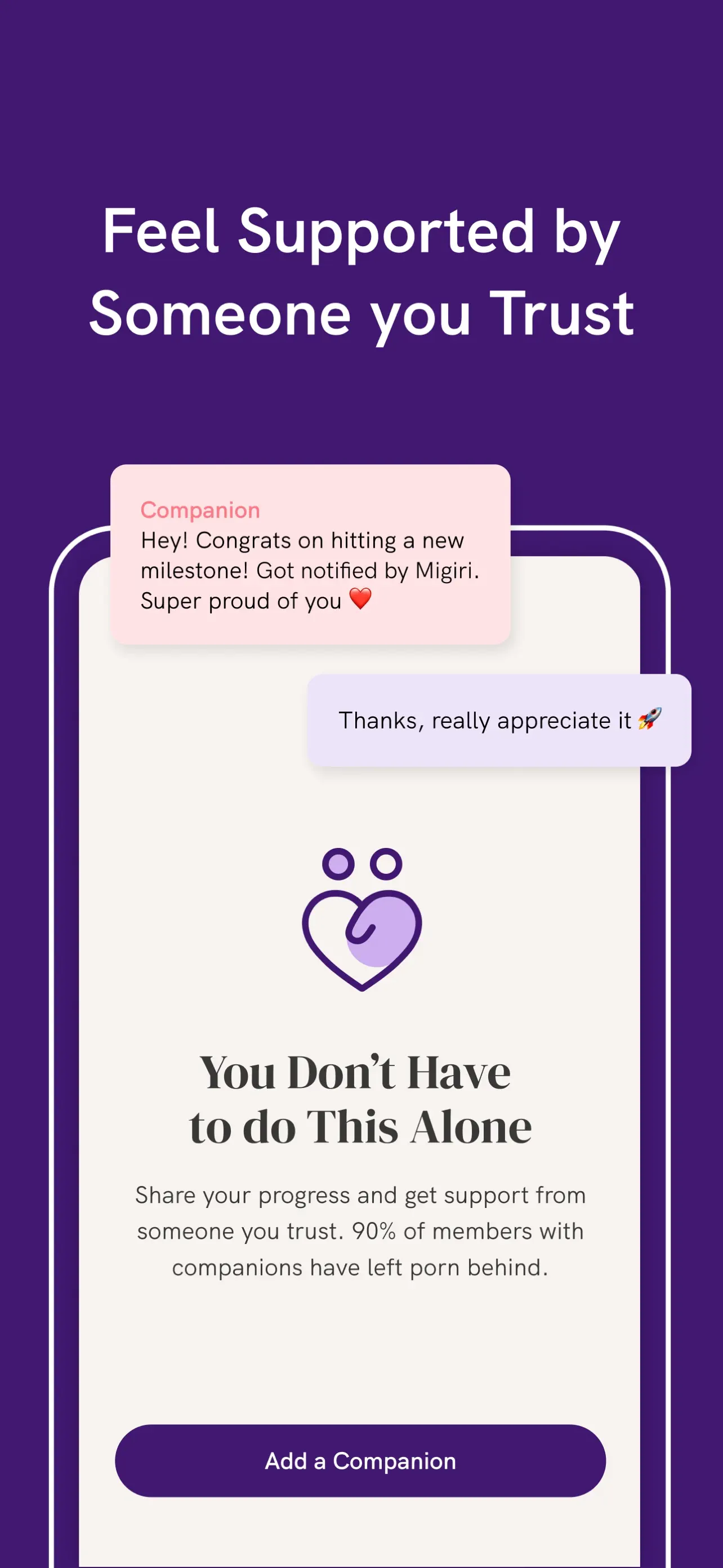 Migiri: Adult Content Blocker App Store screenshot 3