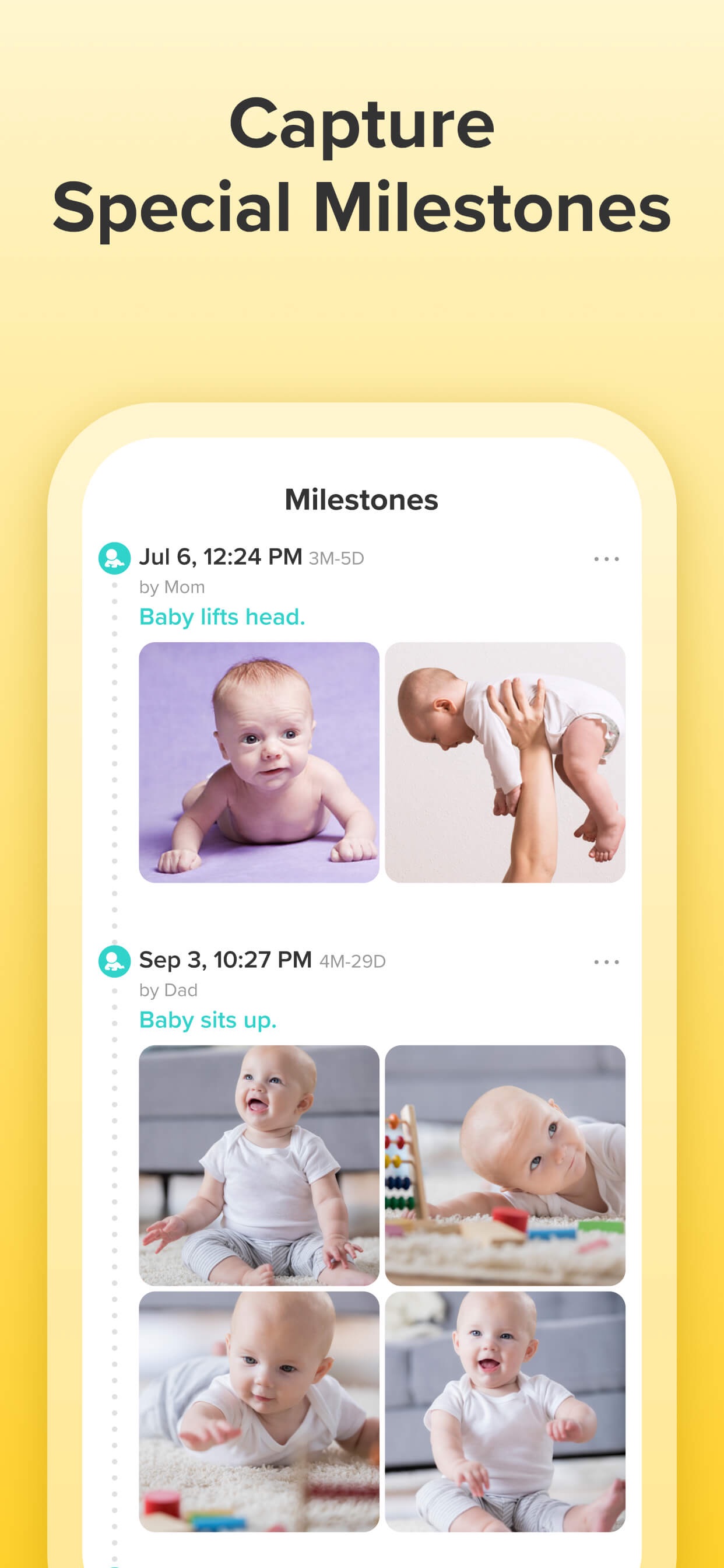Glow Baby Tracker & Growth App App Store screenshot 4