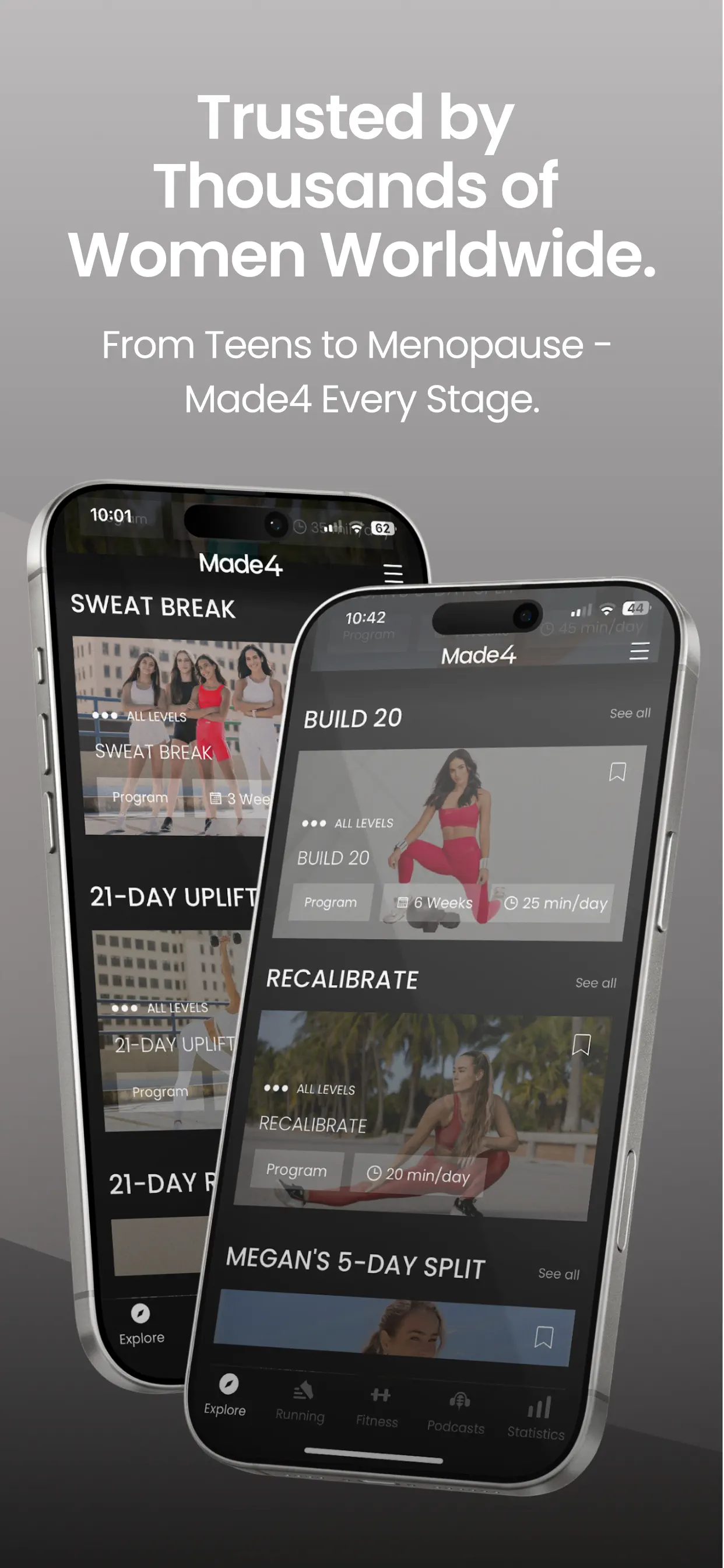 Made4 - Fitness & Running App Store screenshot 4