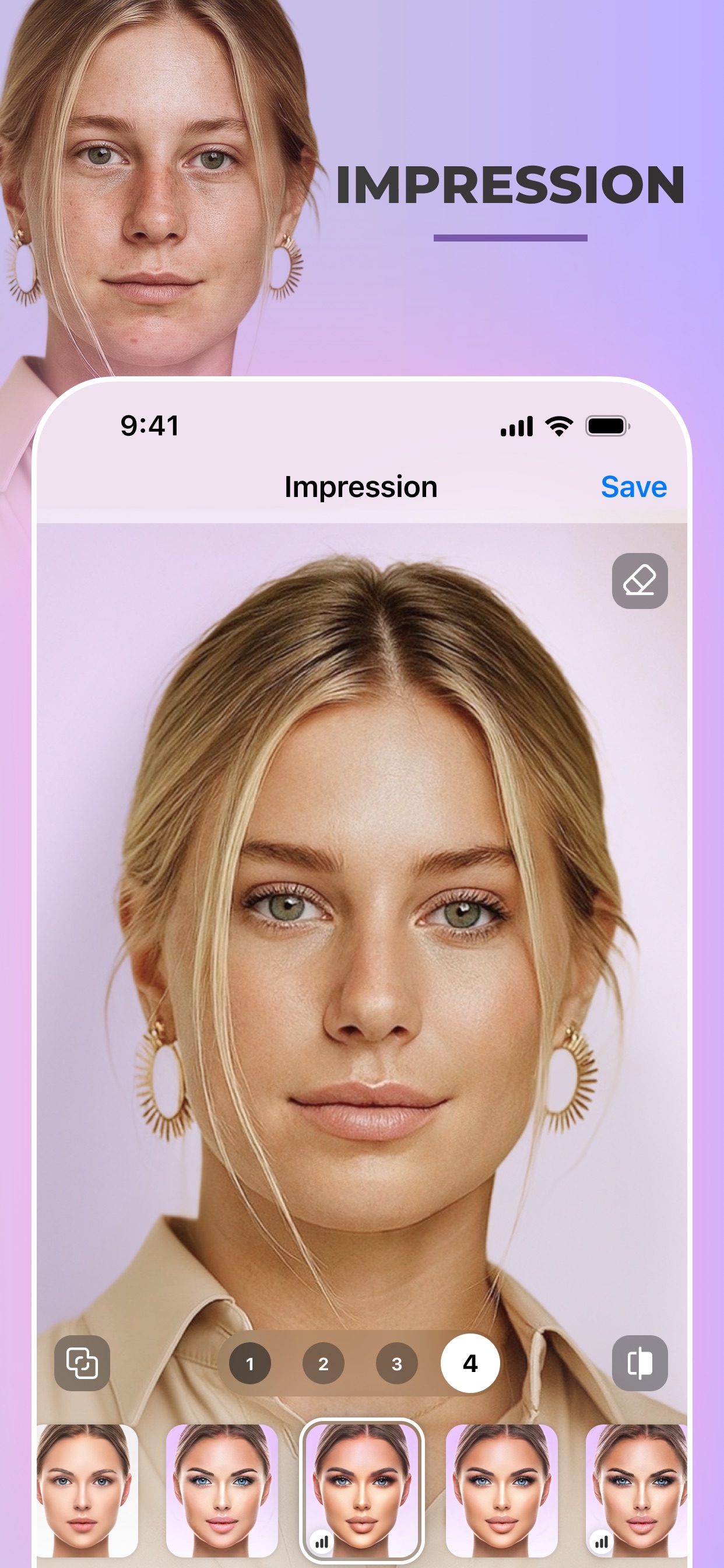 FaceApp: Perfect Face Editor App Store screenshot 2