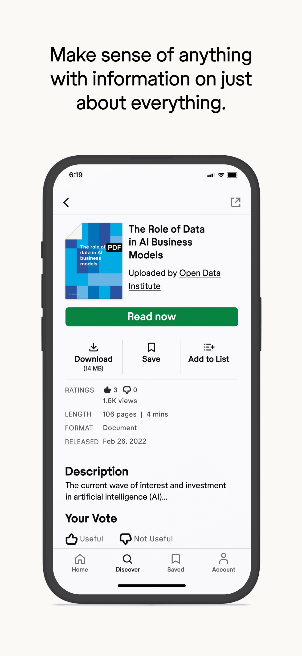 Scribd: 170M+ documents App Store screenshot 4