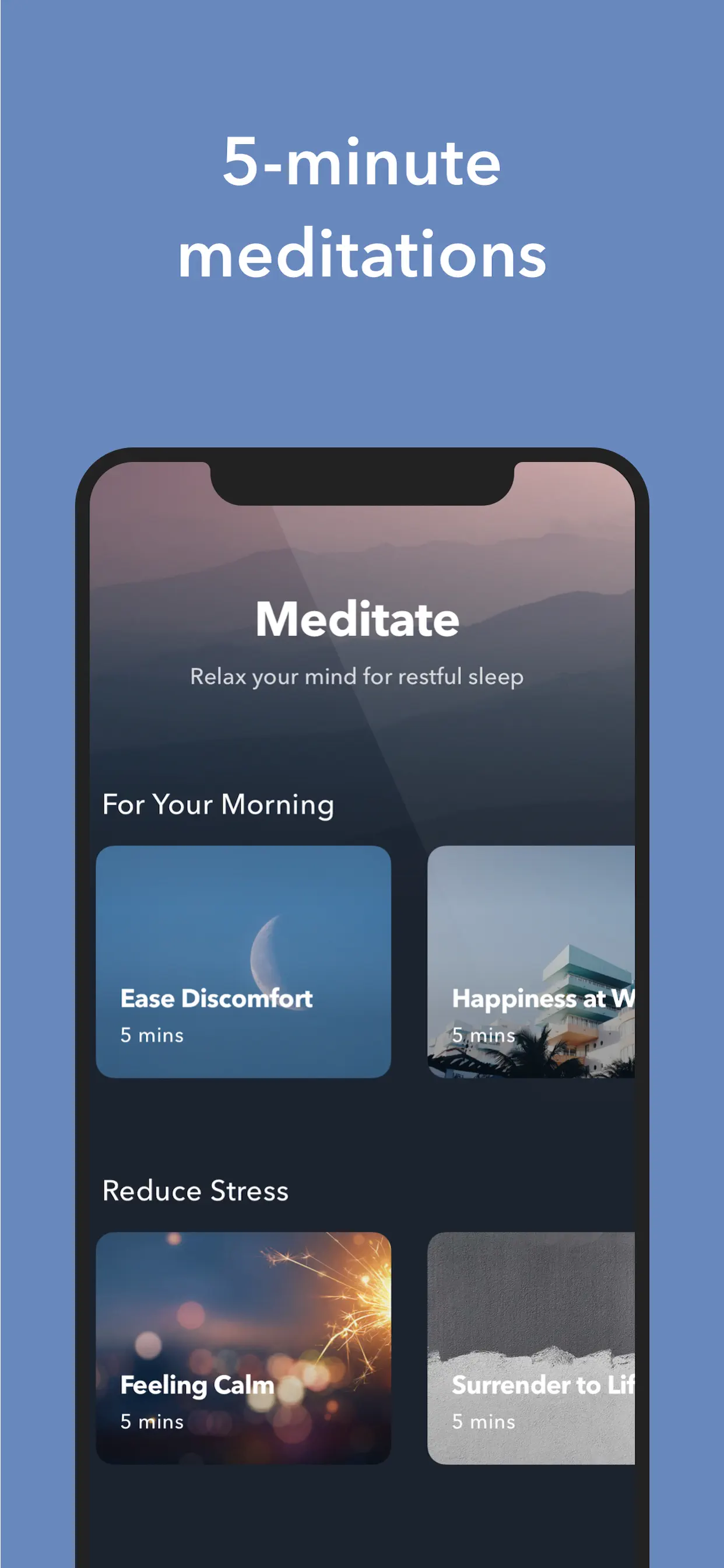 Simple Habit Sleep, Meditation App Store screenshot 4