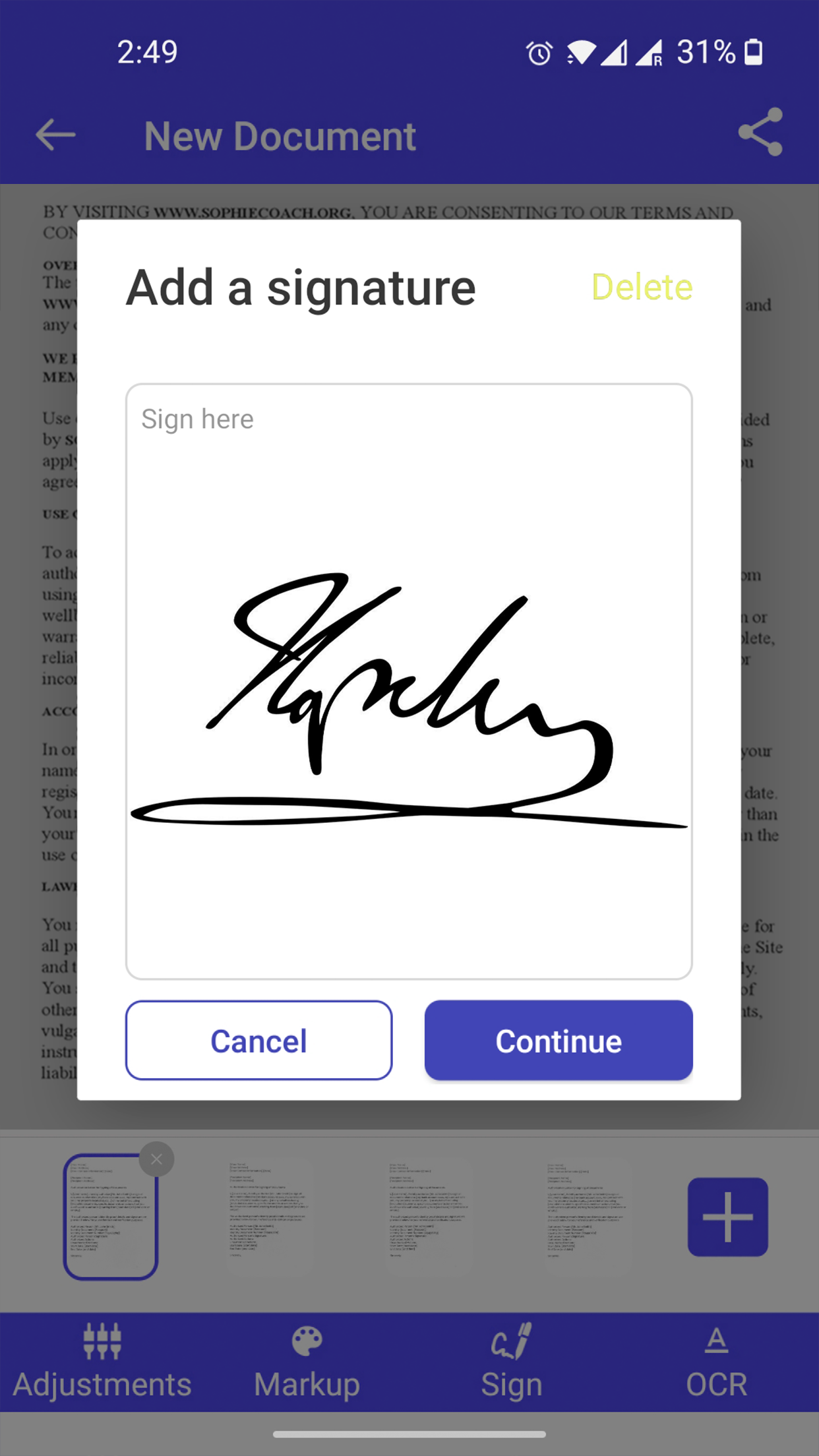 Documents to PDF Scanner App Store screenshot 3