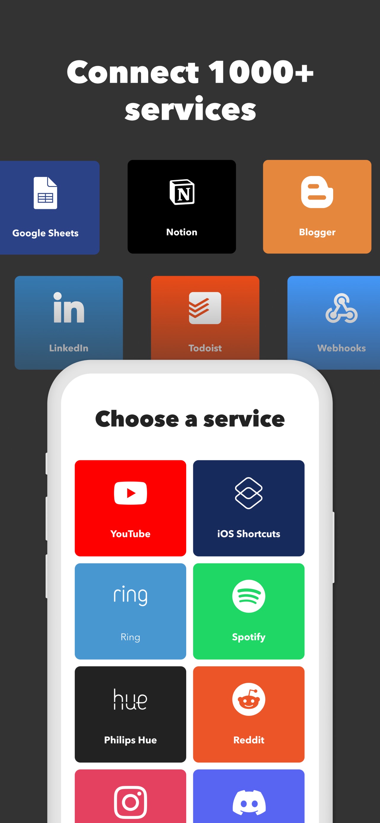 IFTTT - Automate work and home App Store screenshot 2