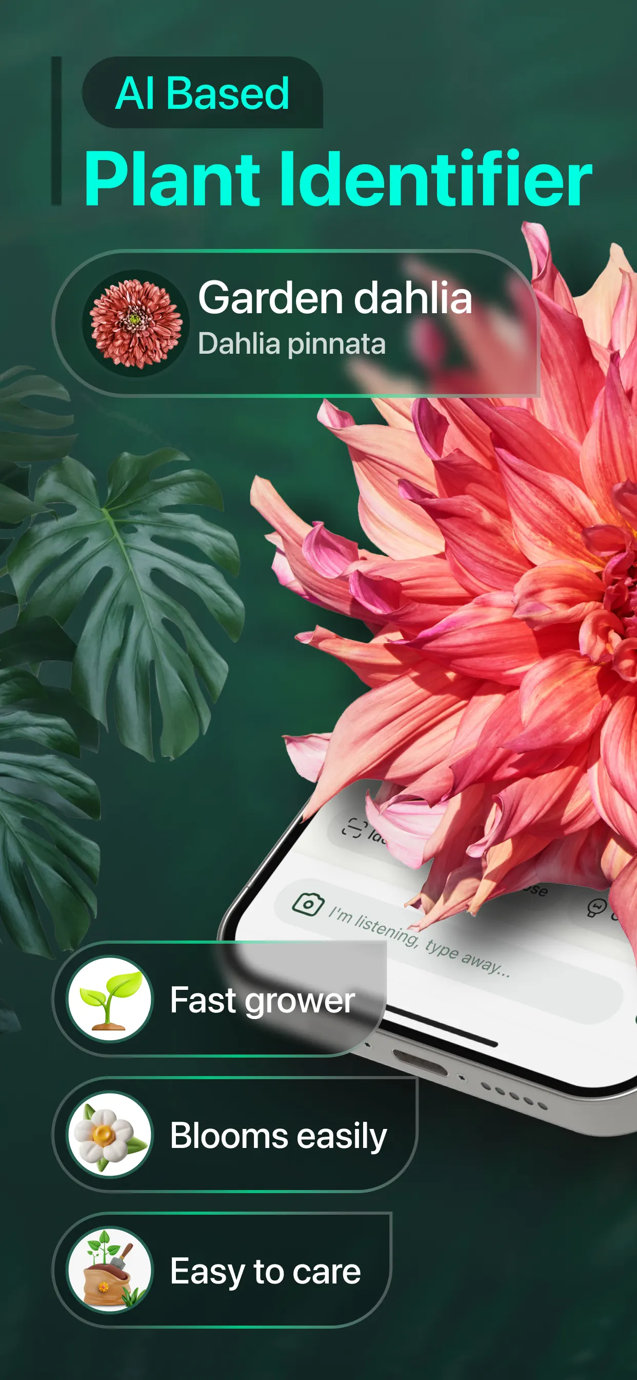 PlantAI: Identifier & Diagnose App Store screenshot 1