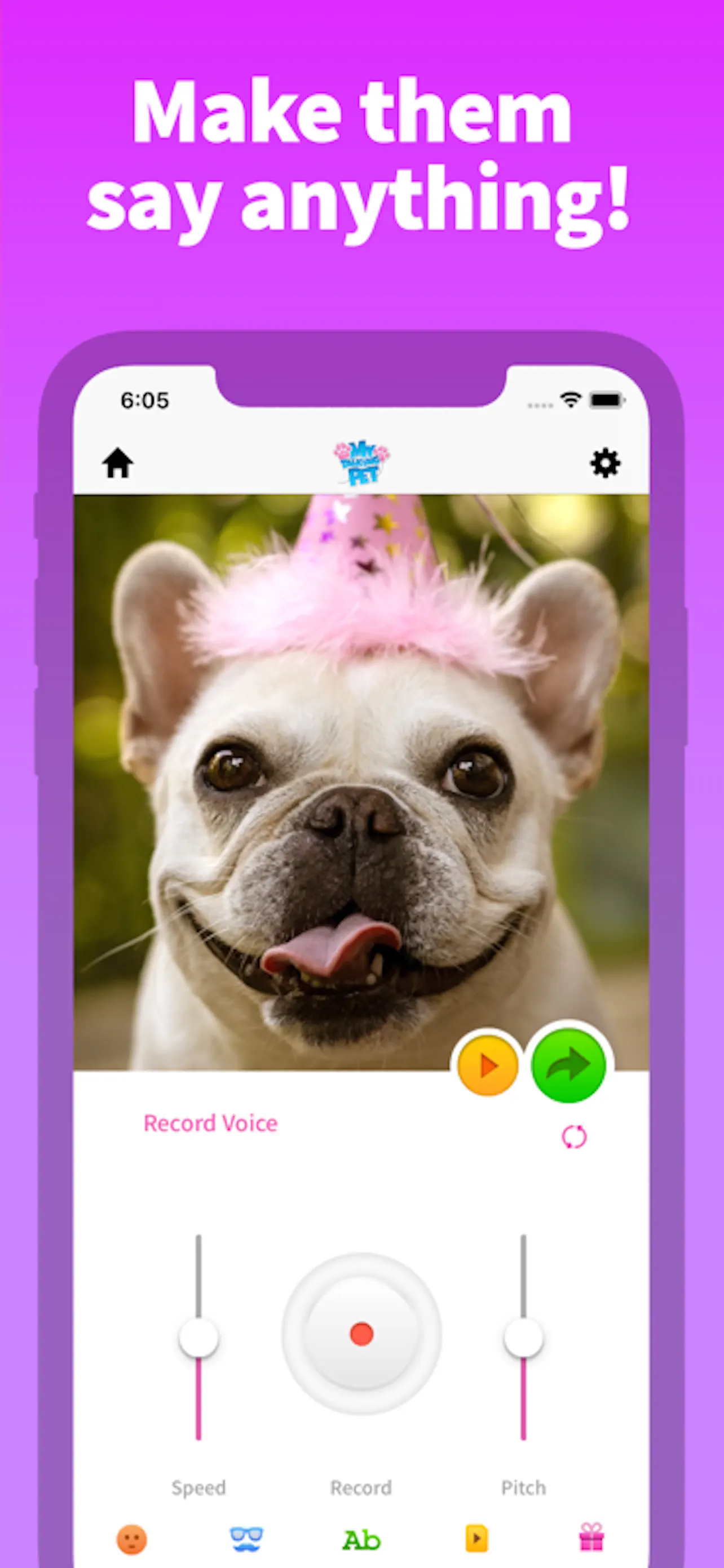 My Talking Pet App Store screenshot 1