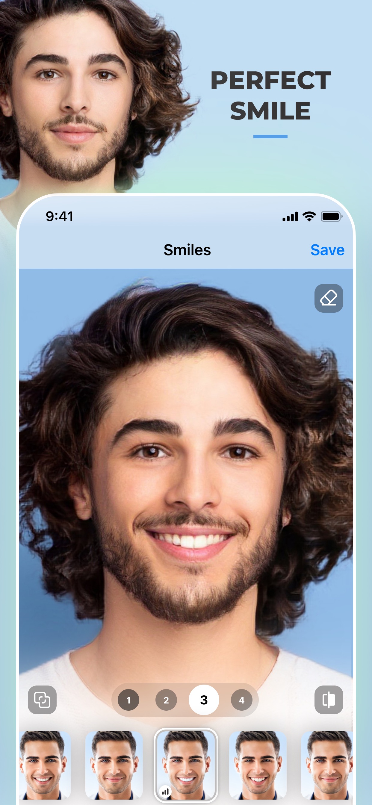 FaceApp: Perfect Face Editor App Store screenshot 3