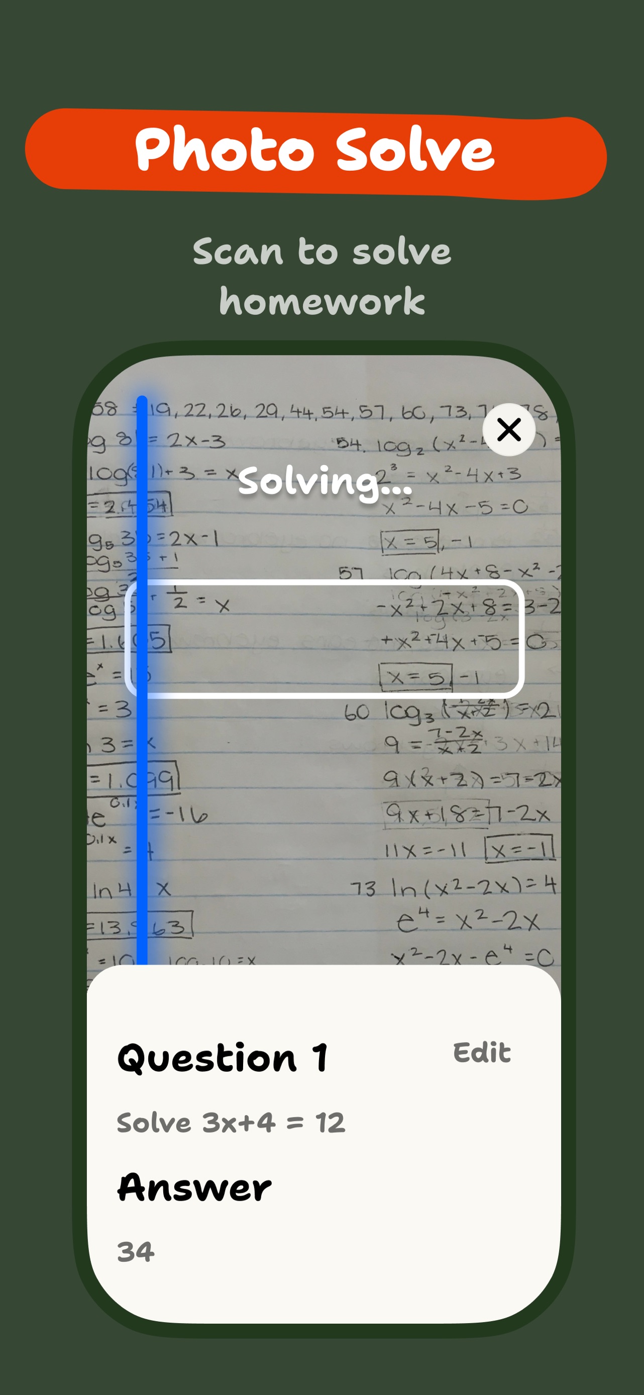 Einstein AI: Homework Helper App Store screenshot 3
