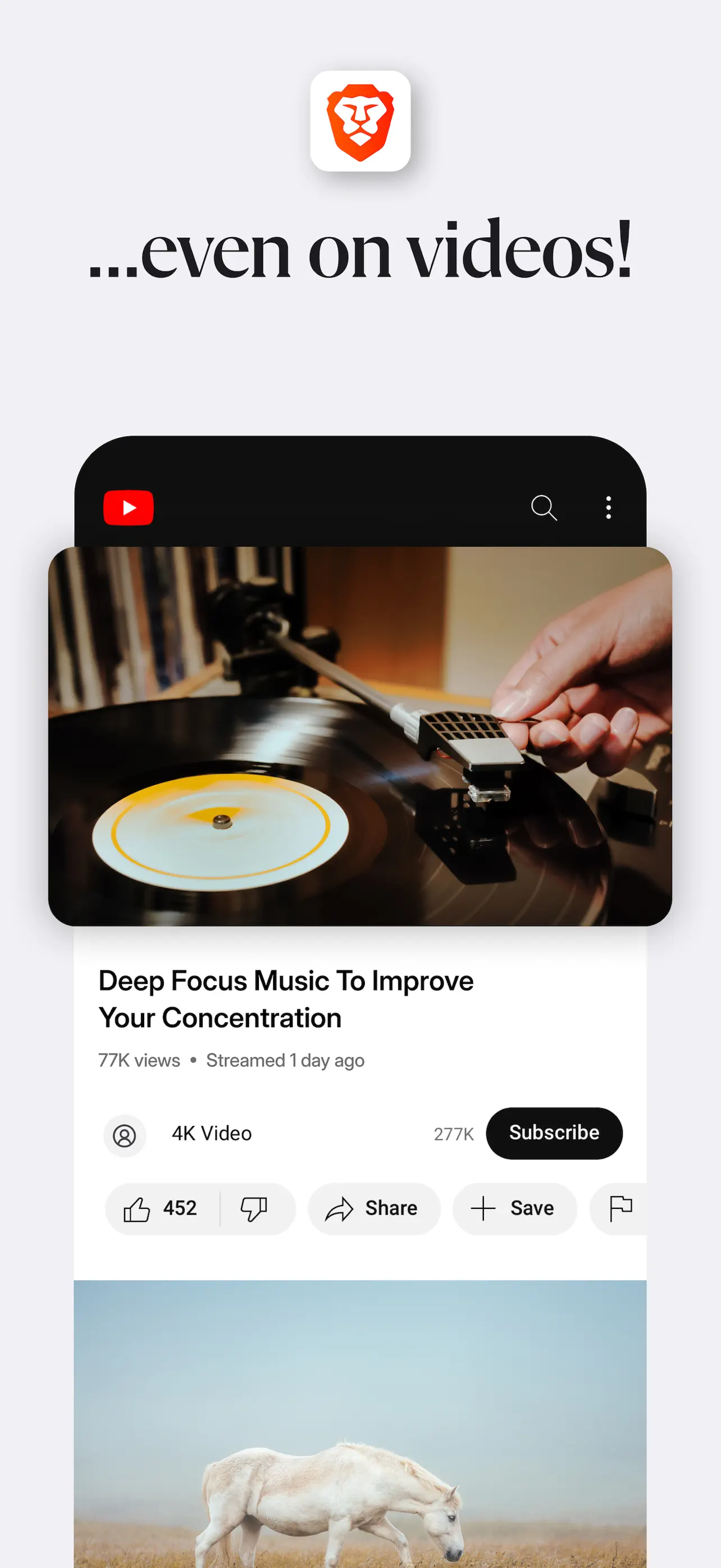 Brave Browser & Search Engine App Store screenshot 3