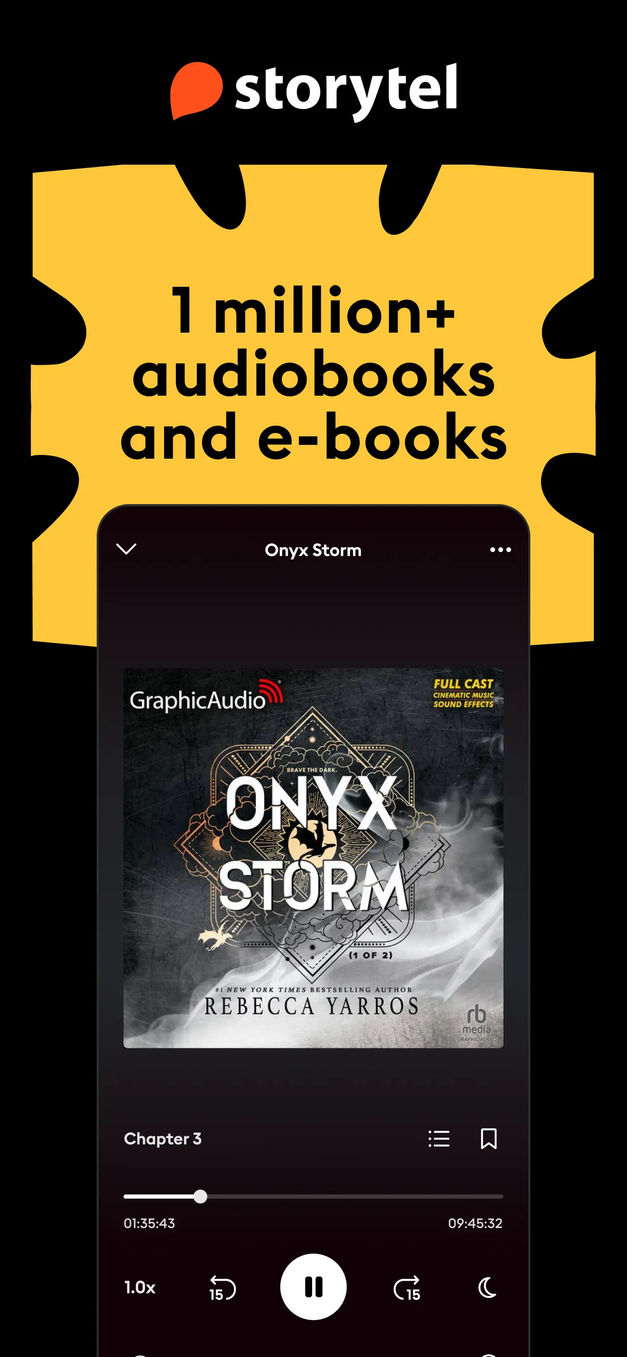 Storytel - Audiobooks Library App Store screenshot 2