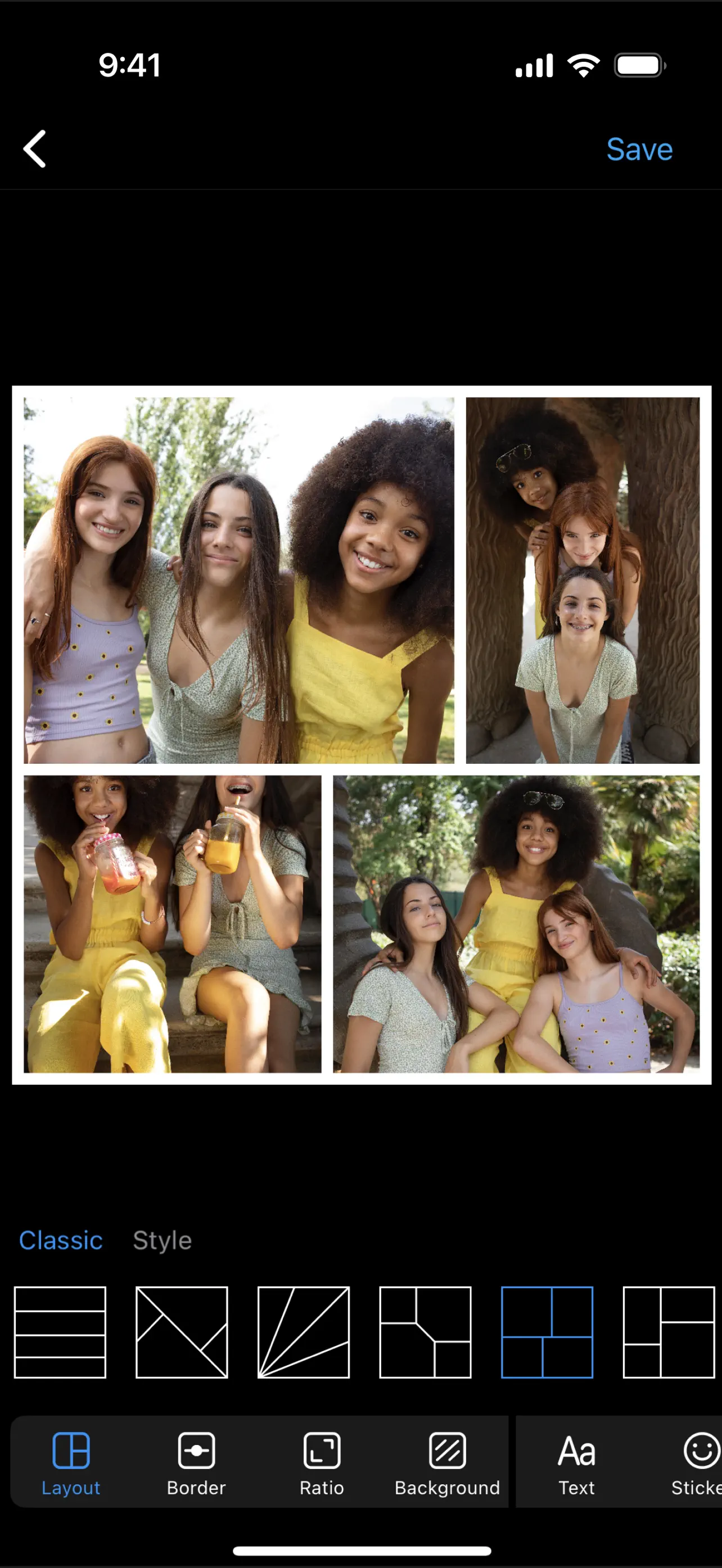 Layout for Instagram: Collage App Store screenshot 1