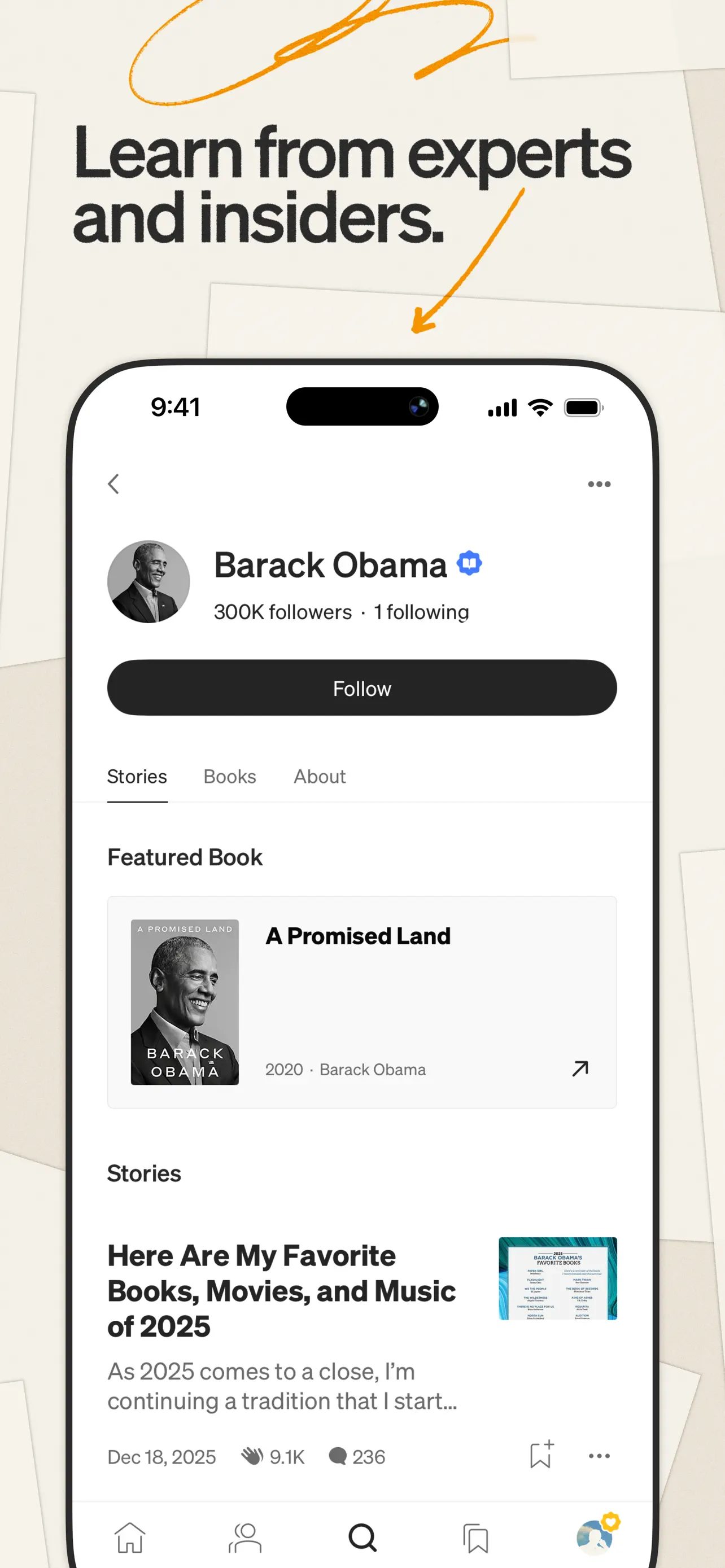 Medium: Read & Write Stories App Store screenshot 4