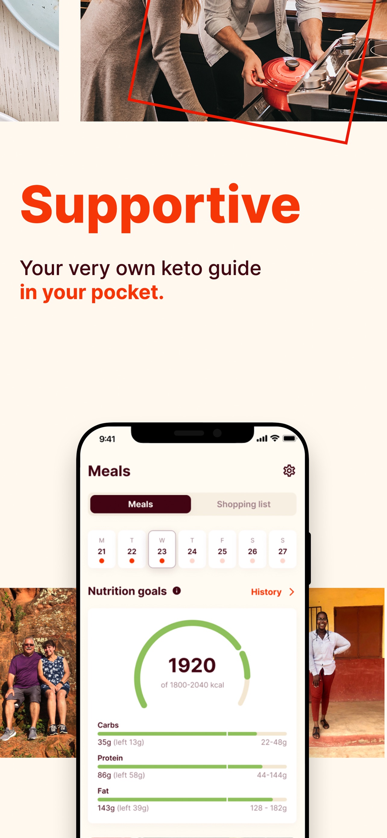 Keto Cycle: Keto Diet App App Store screenshot 1