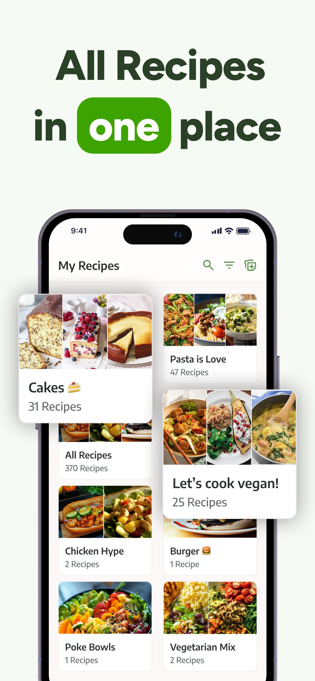 All My Meals - Keep Recipes App Store screenshot 3