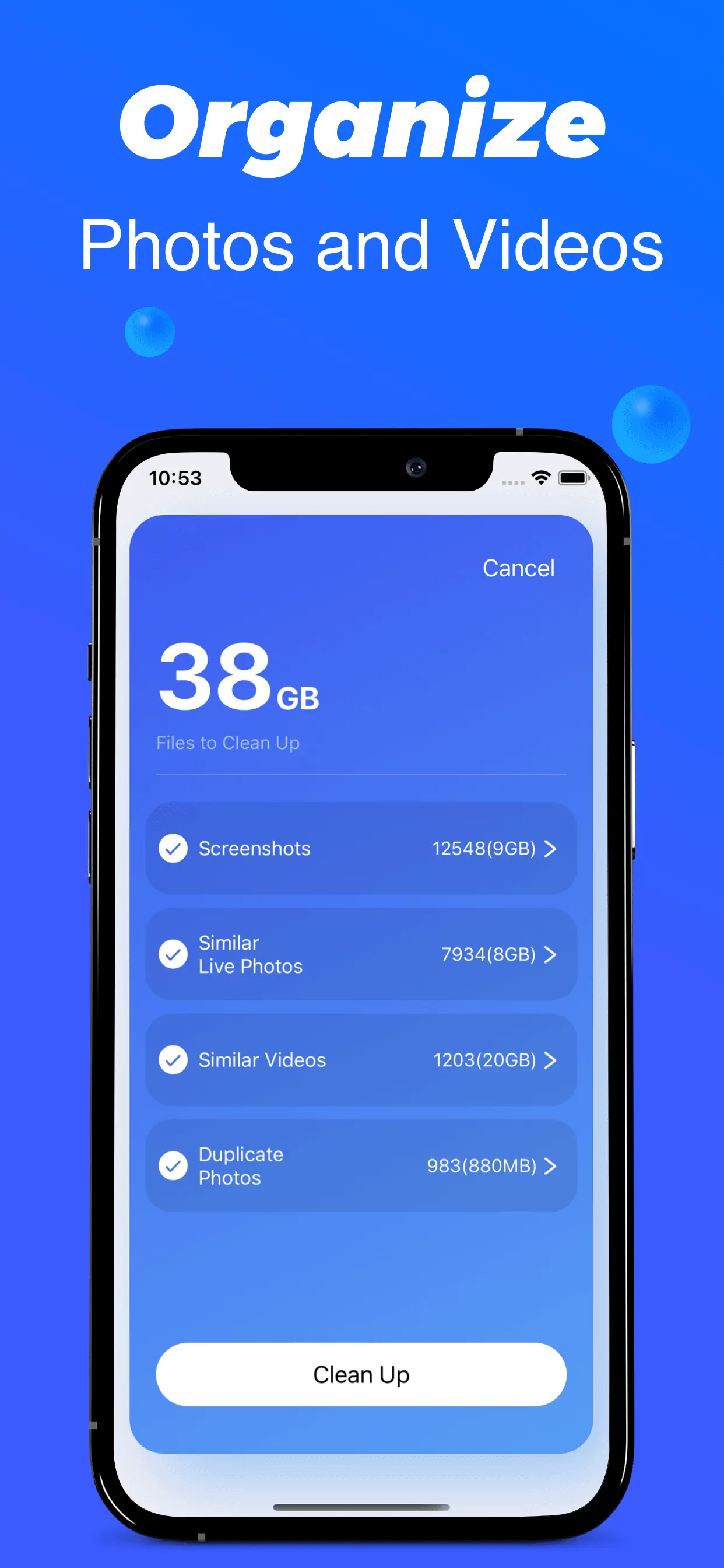Simple Cleaner-Clean Storage App Store screenshot 3