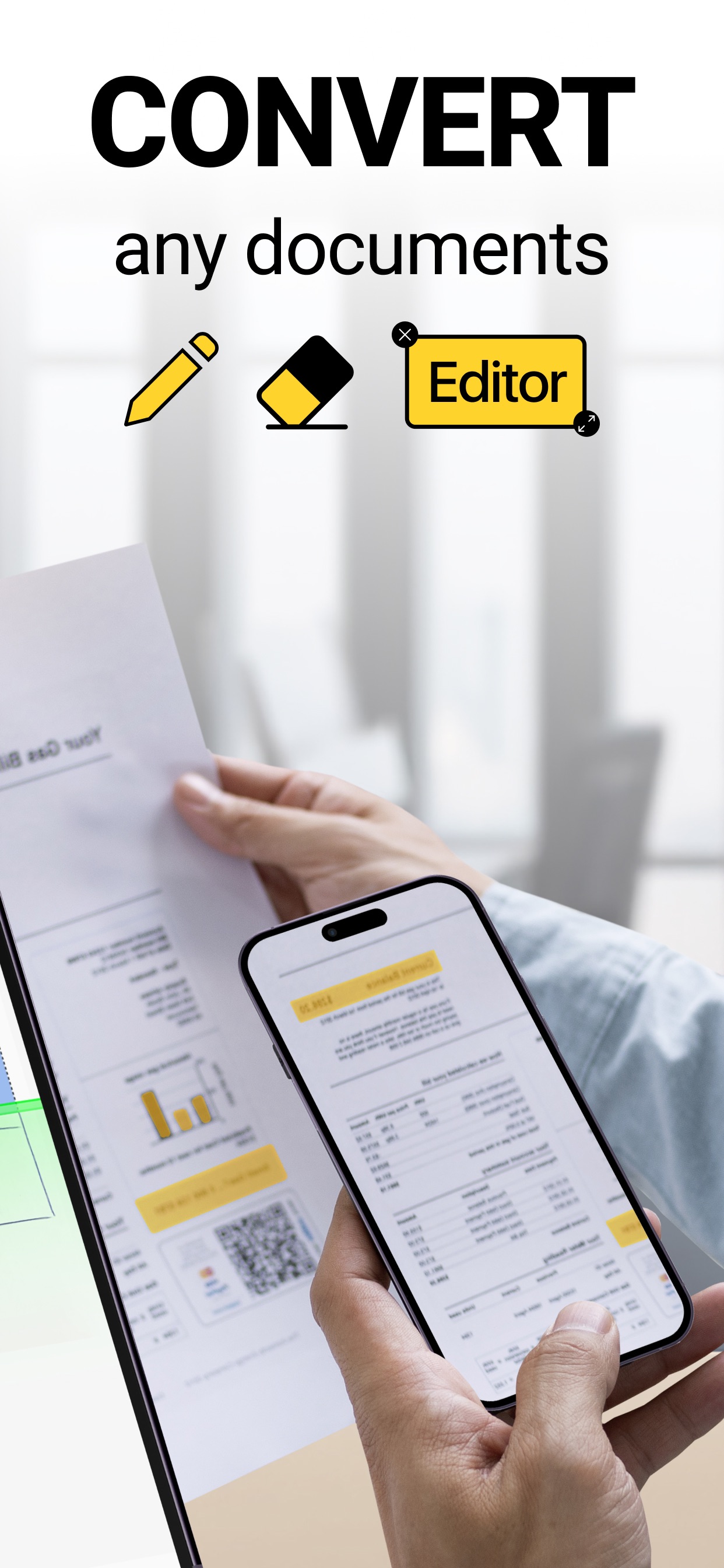 Photo to PDF Convert Scanner + App Store screenshot 2