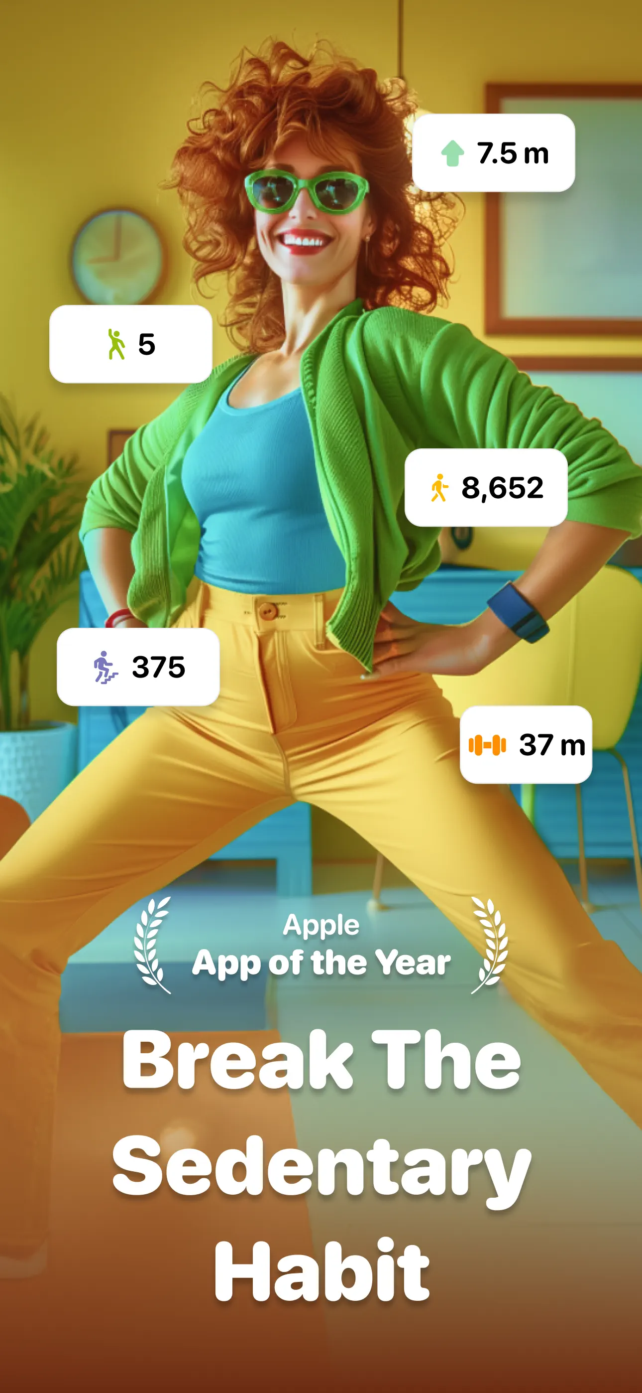 Wakeout! Break the Sit Habit App Store screenshot 1