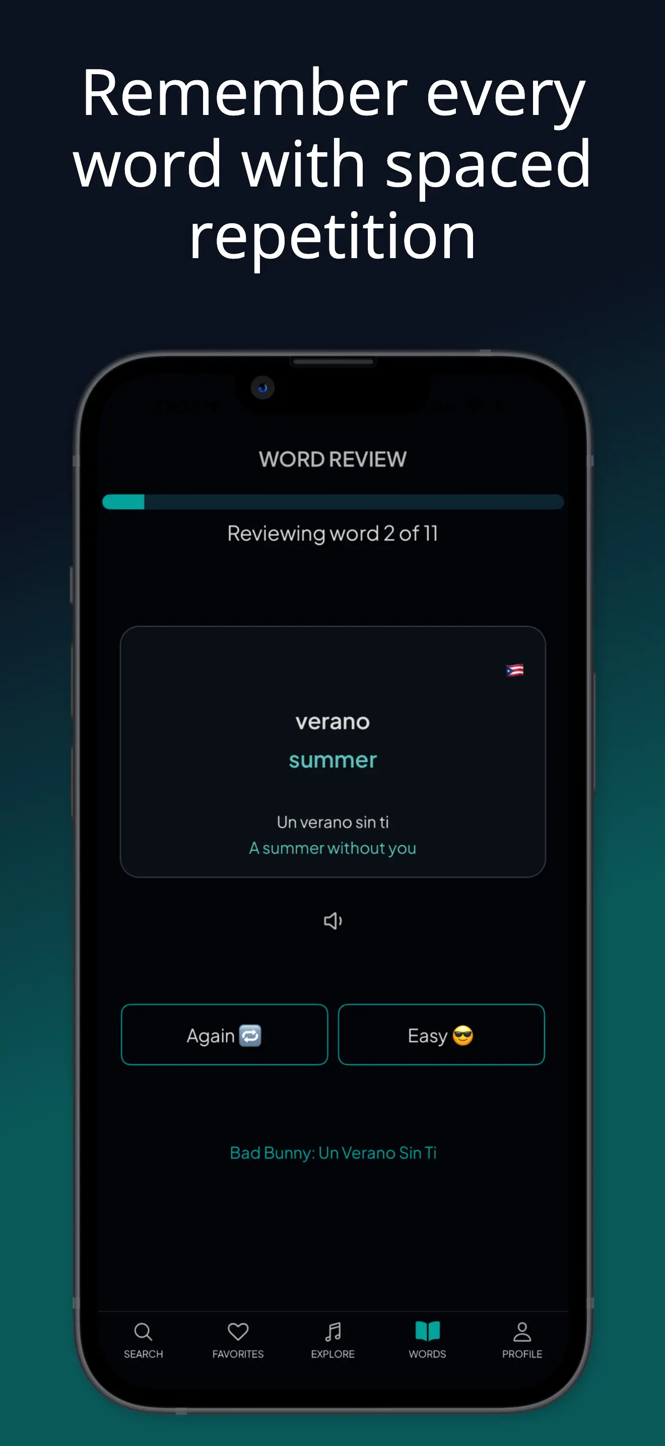 LyricFluent: Learn Languages App Store screenshot 3