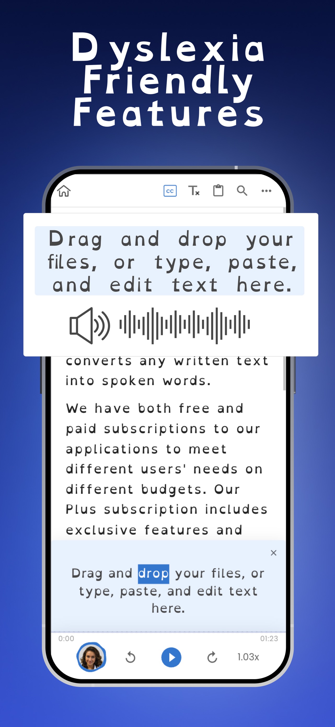 NaturalReader - Text To Speech App Store screenshot 1