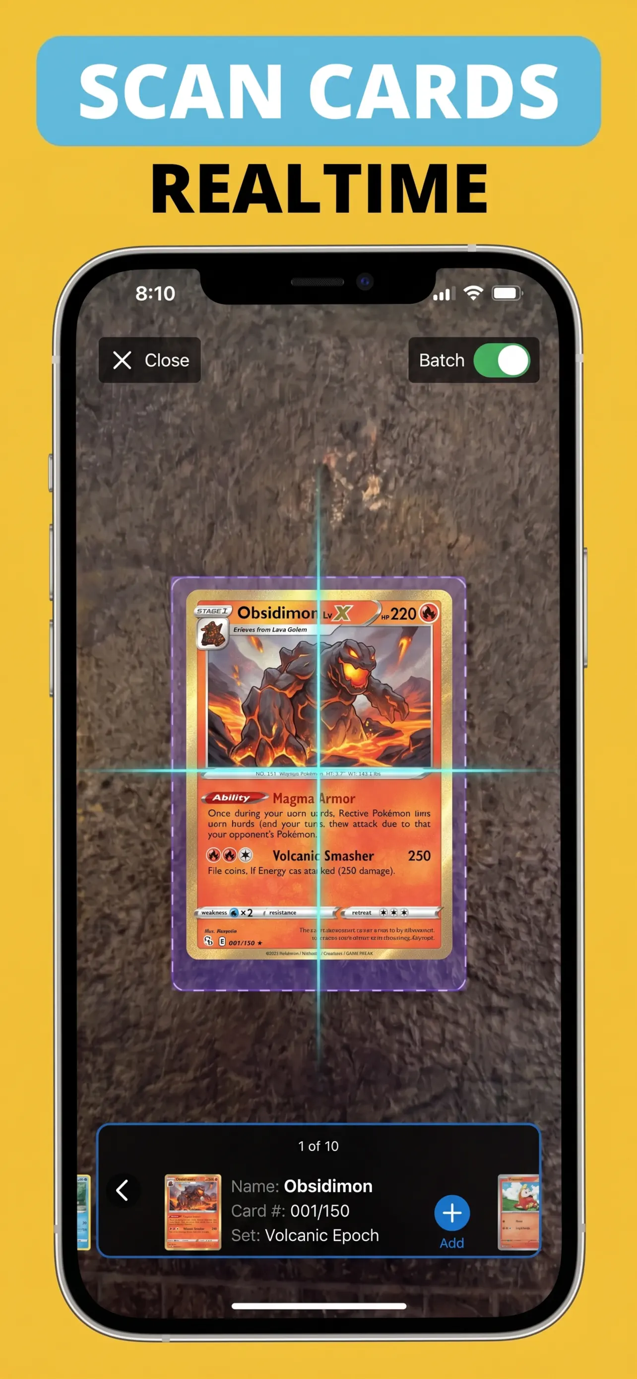 TCG Scanner Card - Pokechart App Store screenshot 2