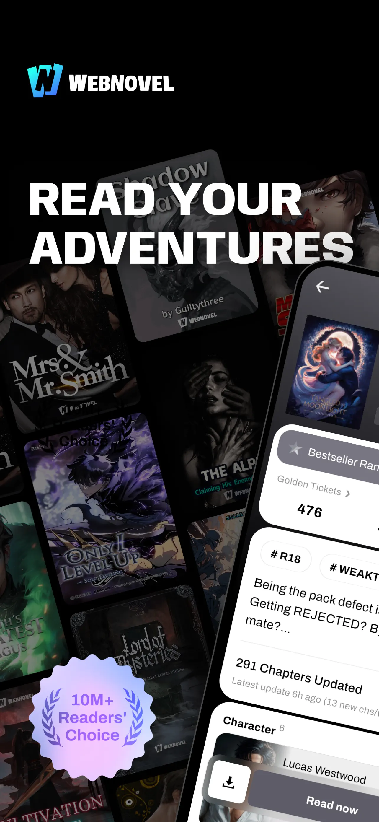 WebNovel - Read Novels & Manga App Store screenshot 4