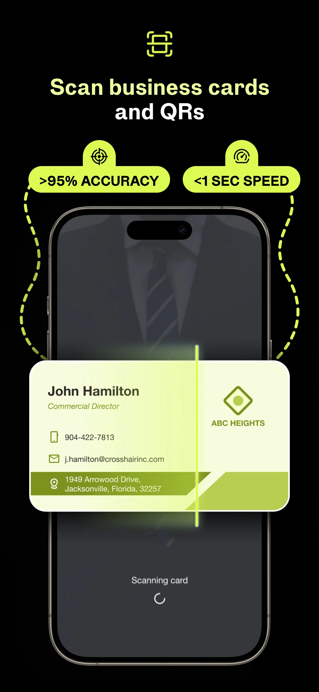 Covve - Business Card Scanner App Store screenshot 2