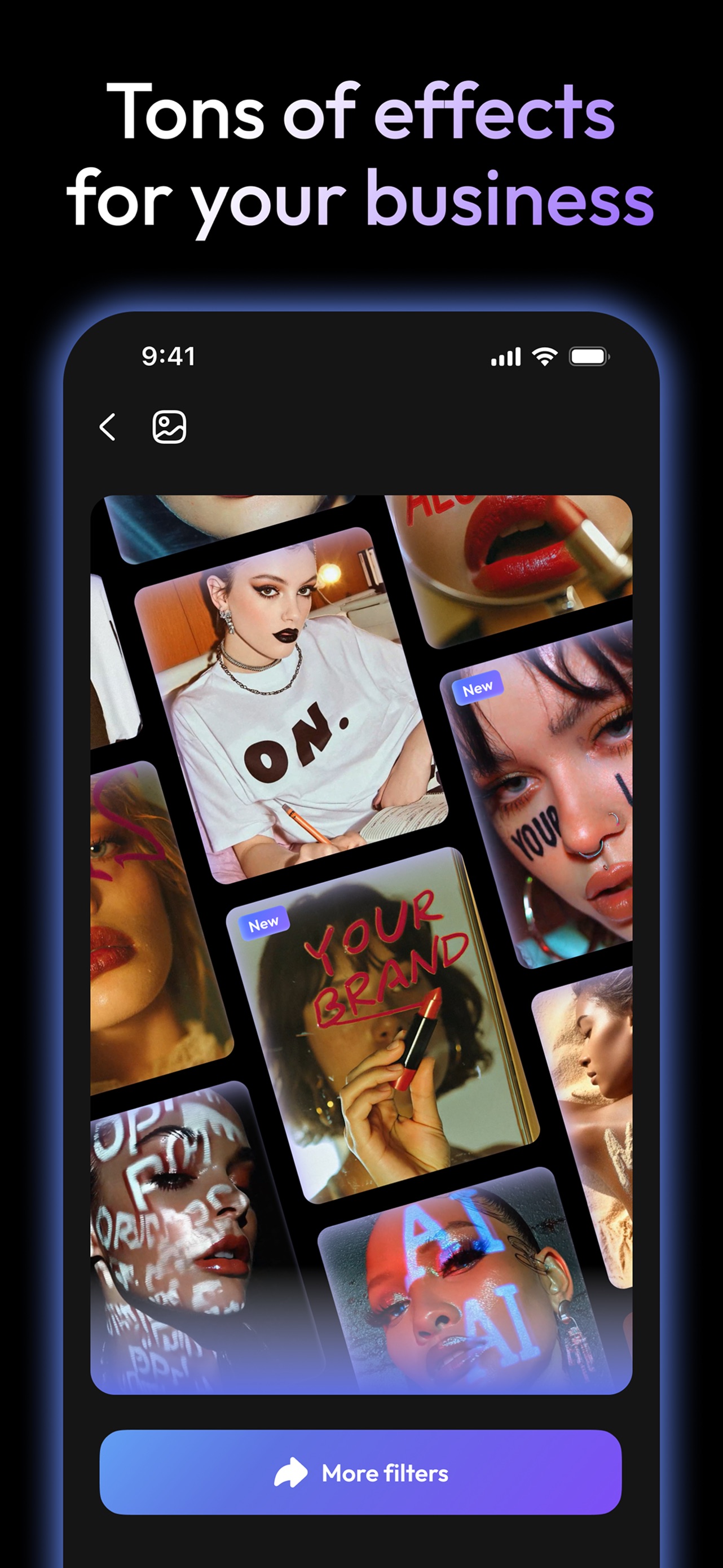 Nufa: AI Photoshoot Generator App Store screenshot 1