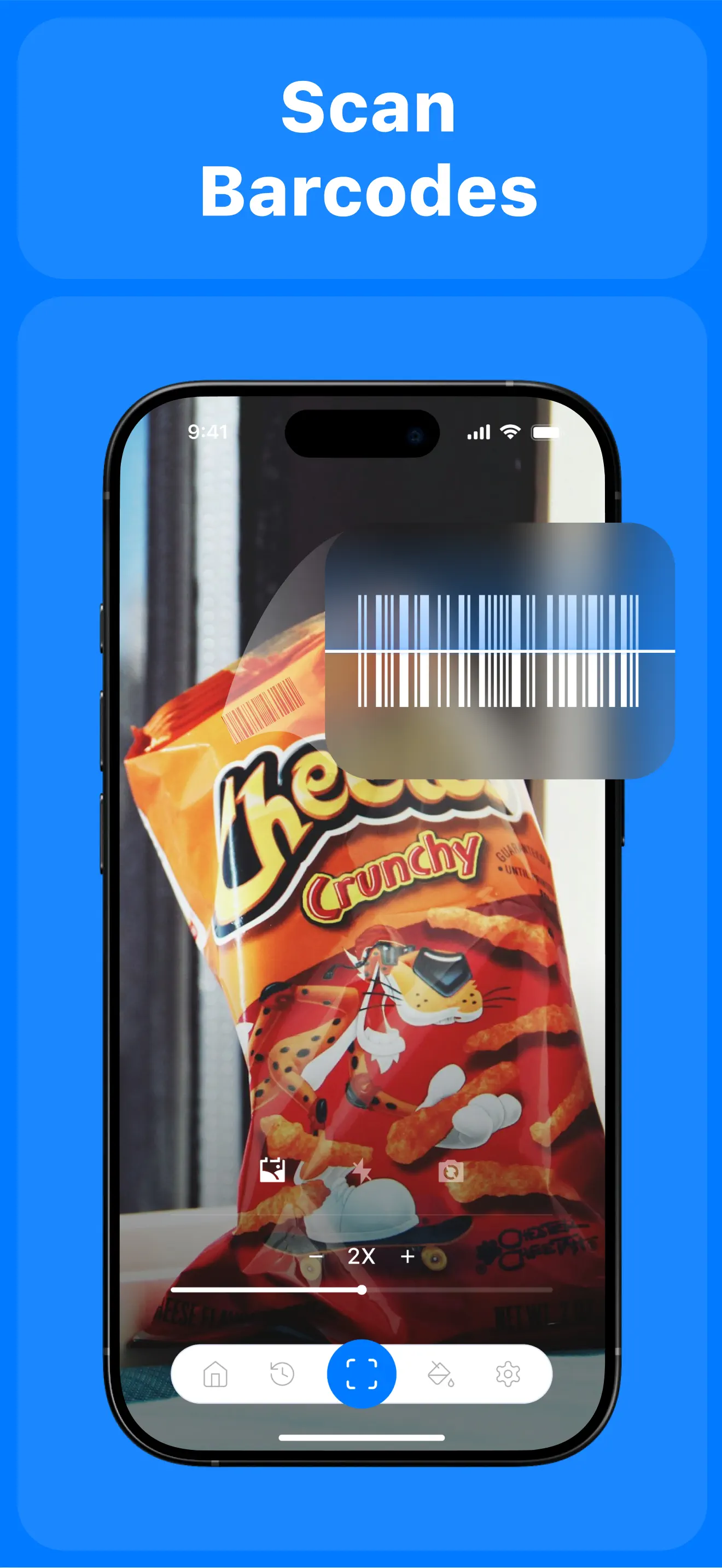 QR Code Scanner & AI Generator App Store screenshot 2