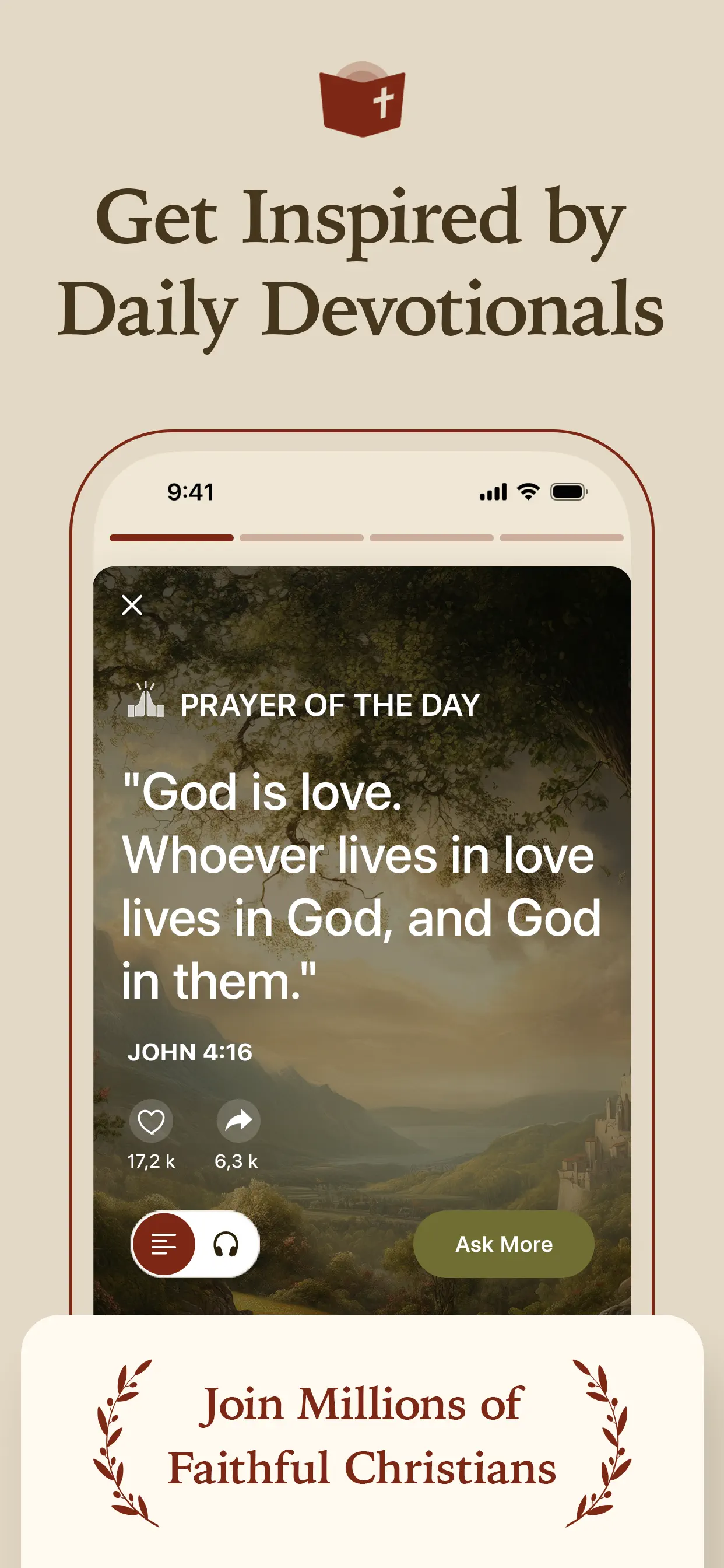 Faith Mentor - AI Bible Chat App Store screenshot 2