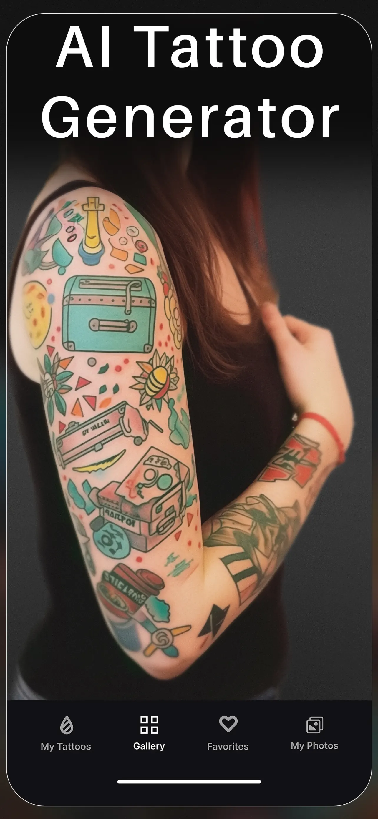 INKHUNTER - AI Tattoo Design App Store screenshot 4