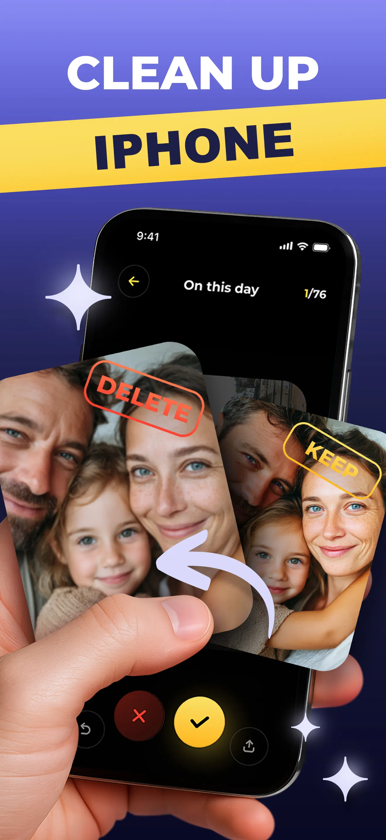 Hyper Cleaner: Clean Up Photos App Store screenshot 1