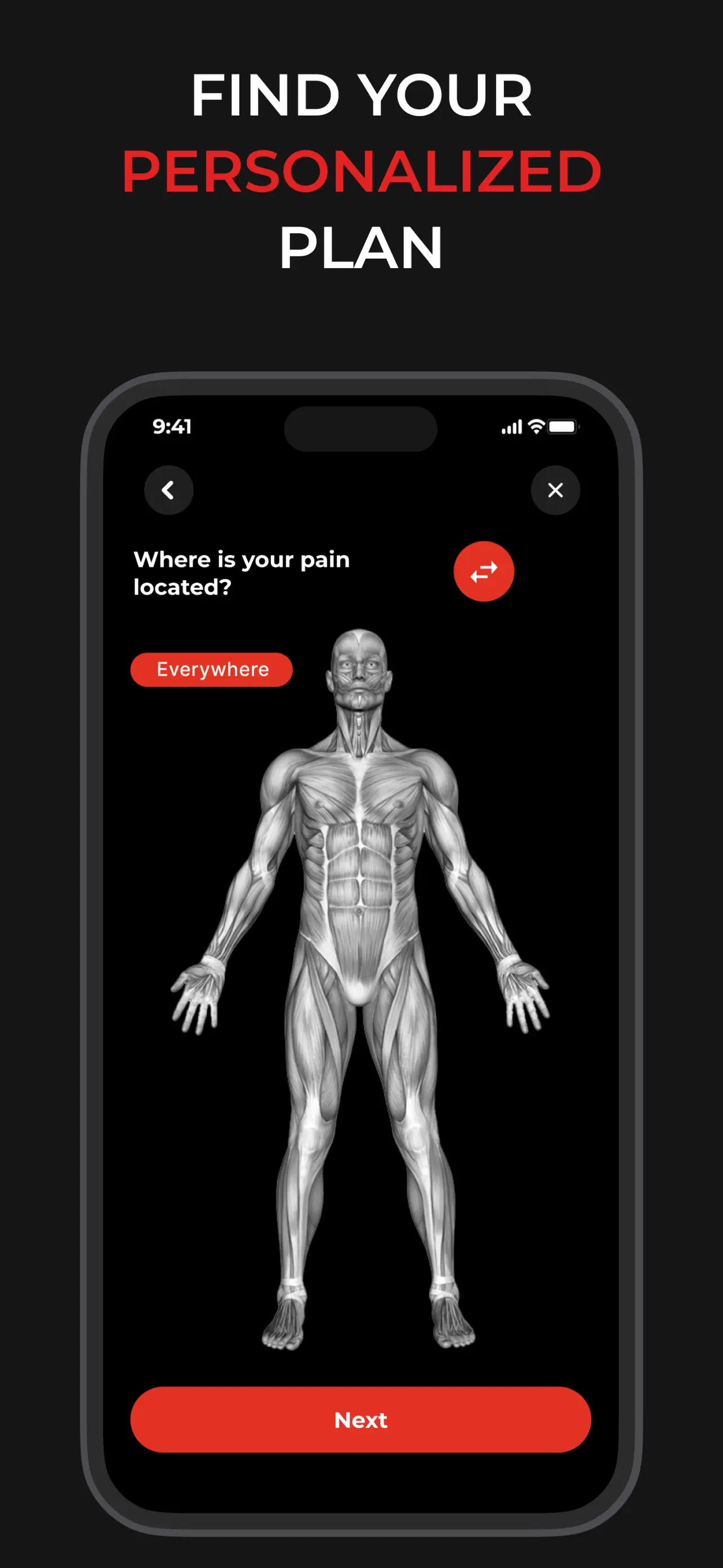 Prehab: Physical Therapy, Pain App Store screenshot 1