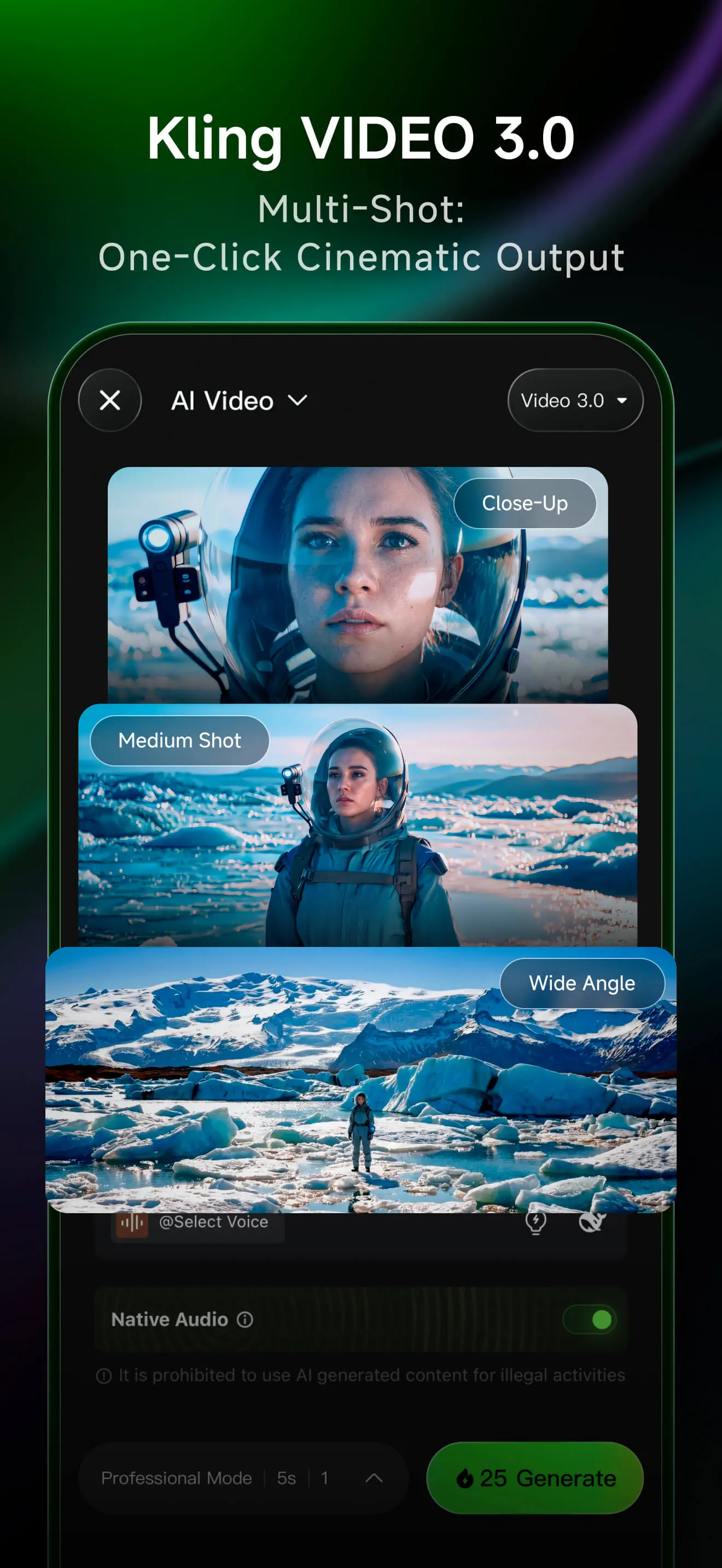Kling AI: AI Image&Video Maker App Store screenshot 2