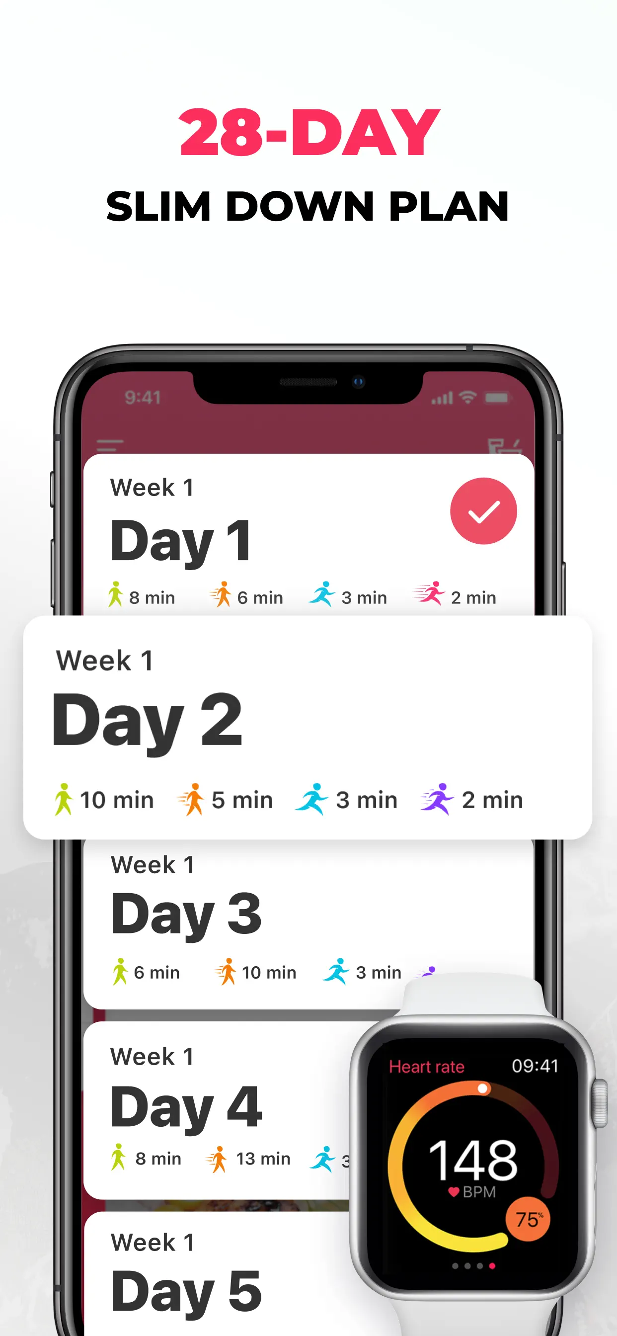 Running Slimkit - Lose Weight App Store screenshot 2