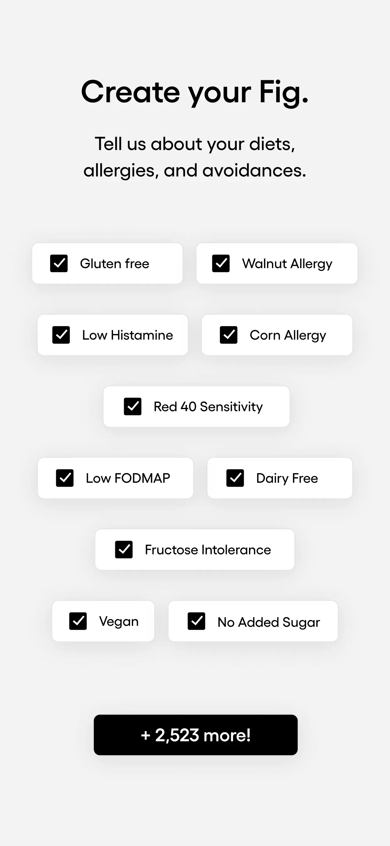 Fig: Food Scanner & Guide App Store screenshot 2