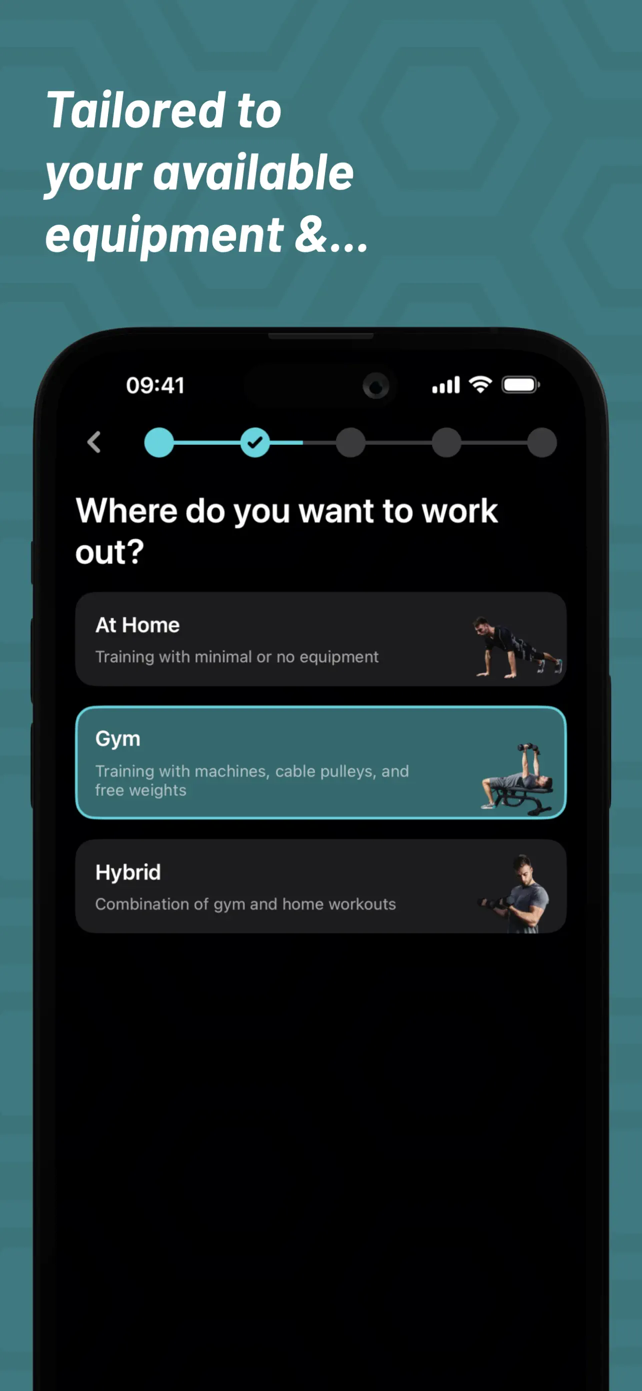 MyFitCoach - Workout Planner App Store screenshot 1