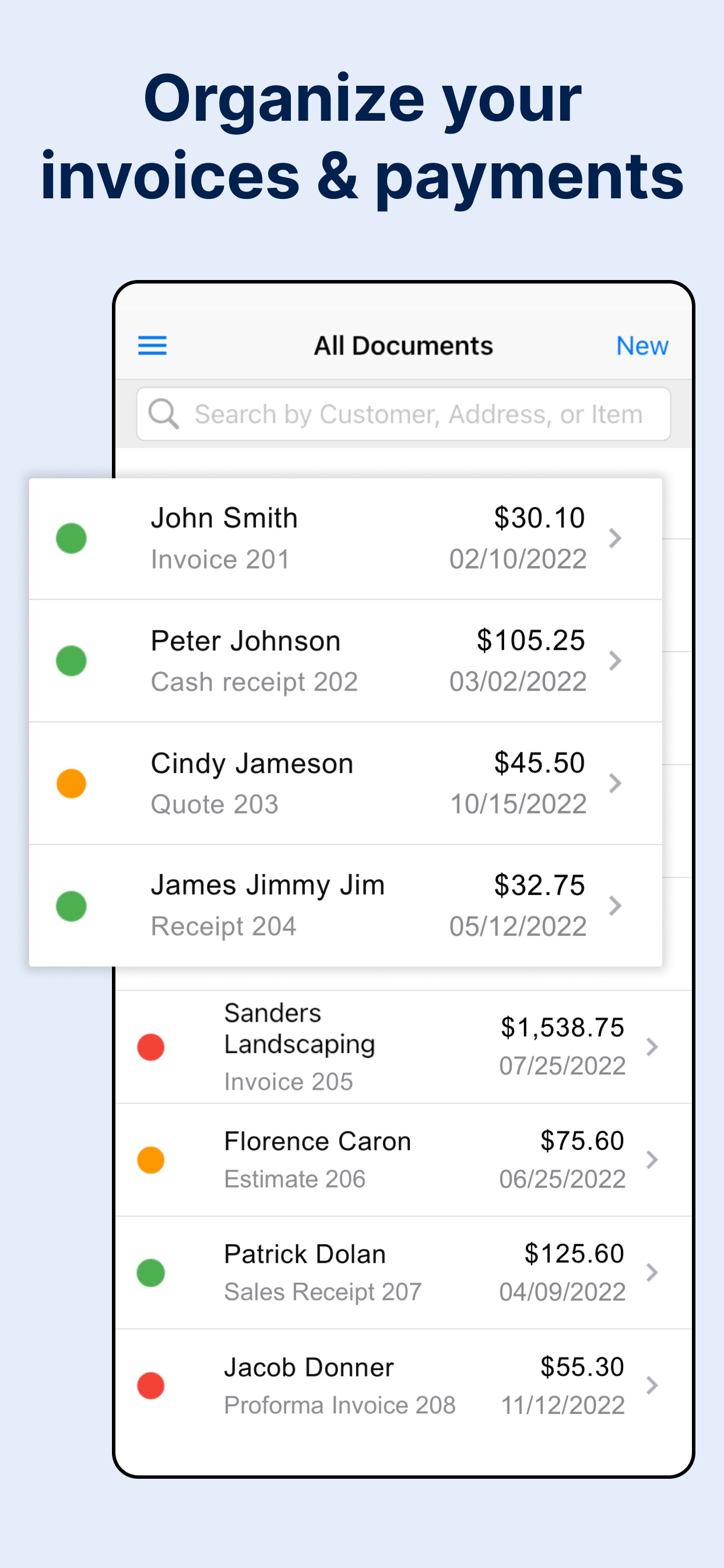 Invoice Maker by Invoice Home App Store screenshot 1