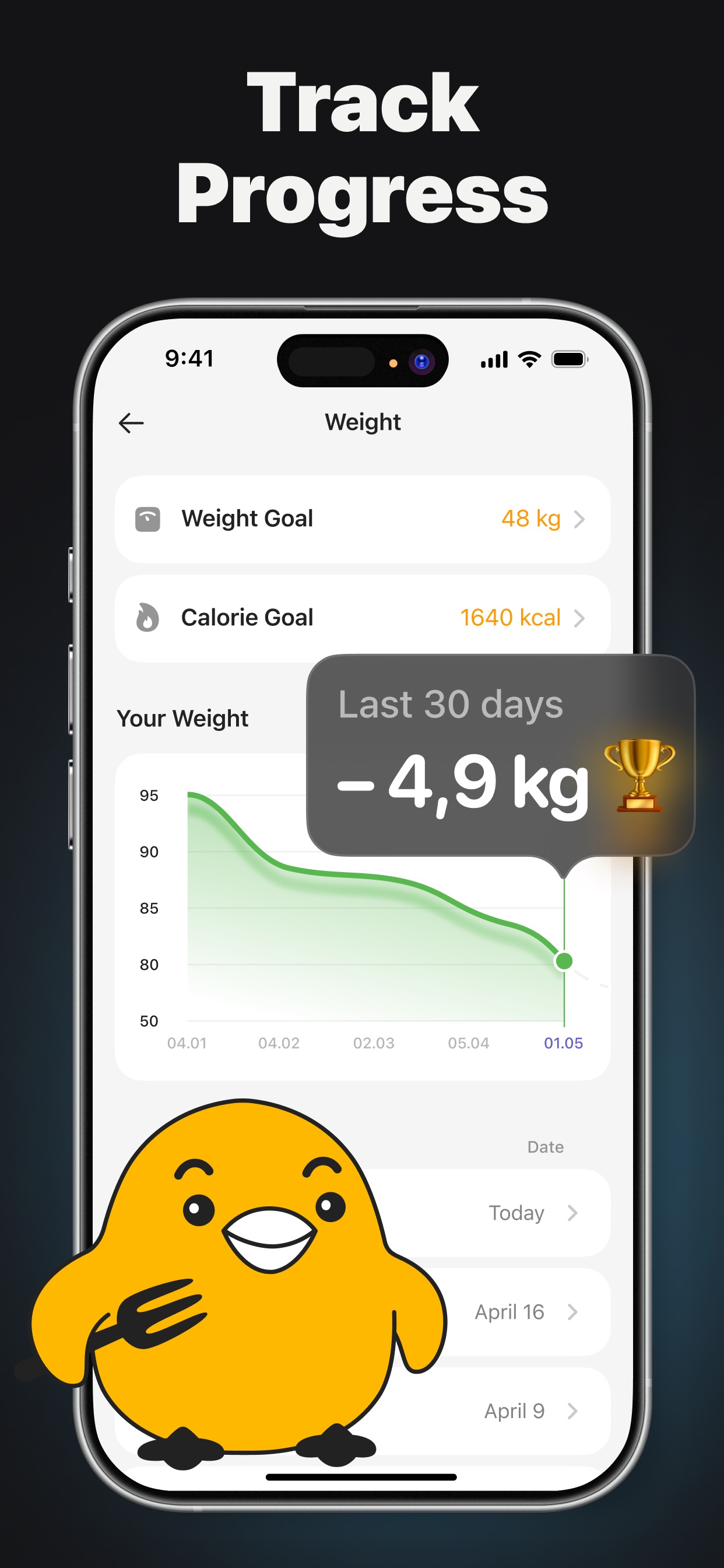 Calz - Calorie Counter AI App Store screenshot 1