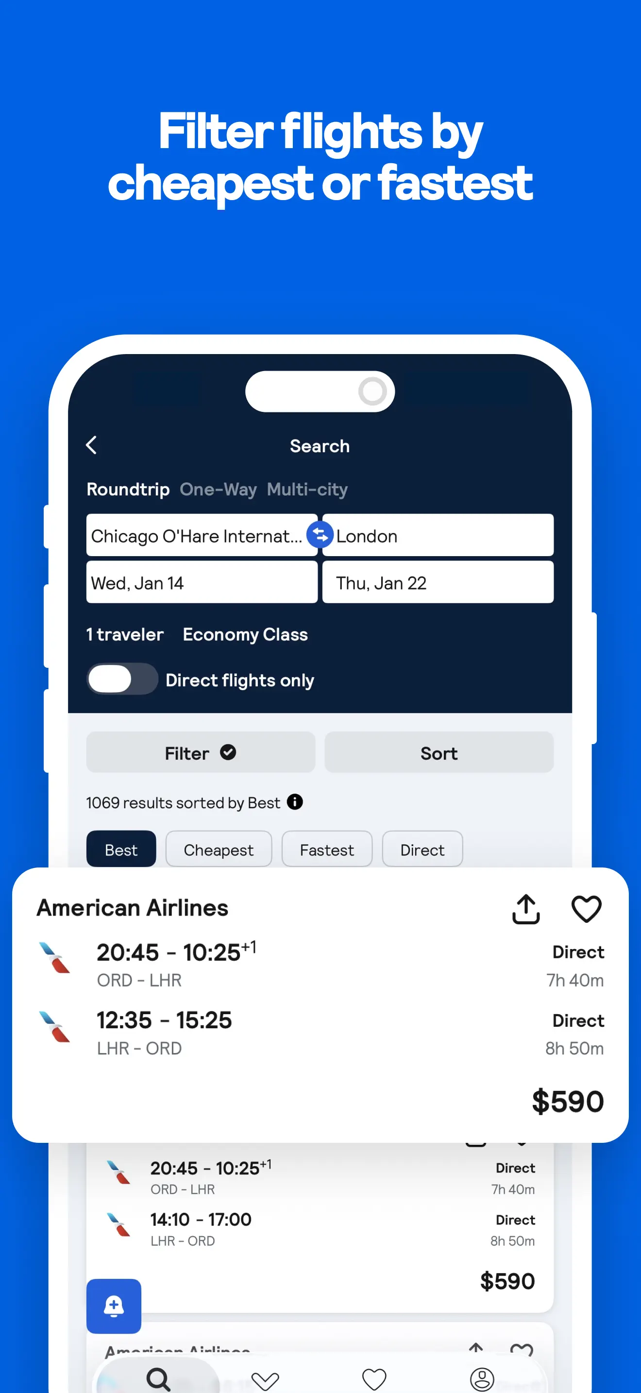 Skyscanner Flights & Travel App Store screenshot 4