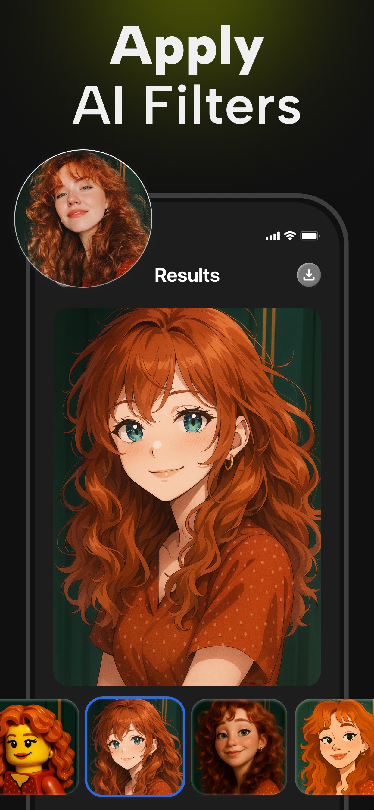 PhotoApp - AI Photo Enhancer App Store screenshot 1