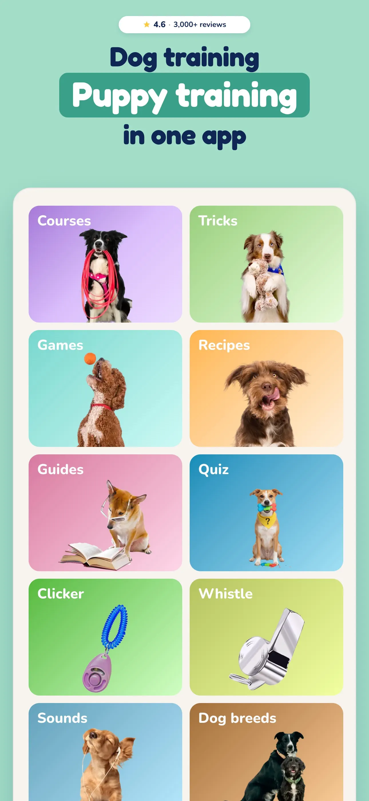 Hundeo - Dog Training & Tricks App Store screenshot 1