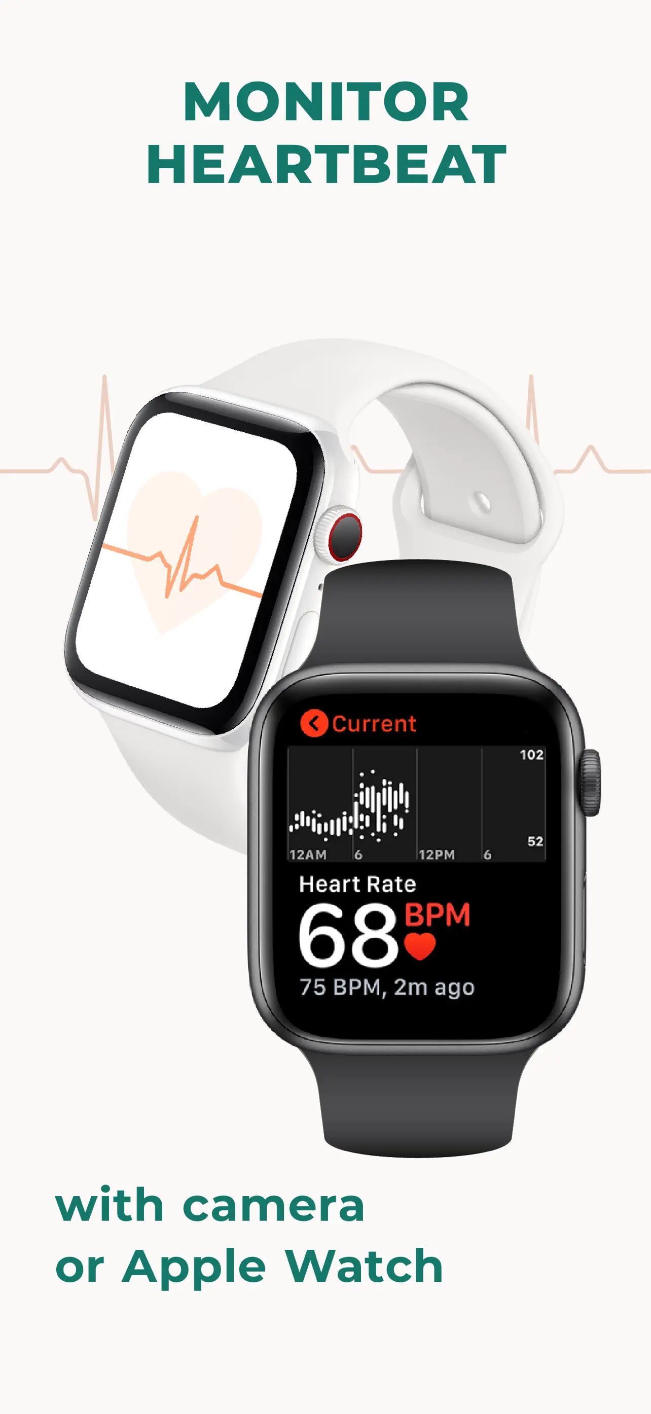Pulsebit: Heart Rate Monitor App Store screenshot 2